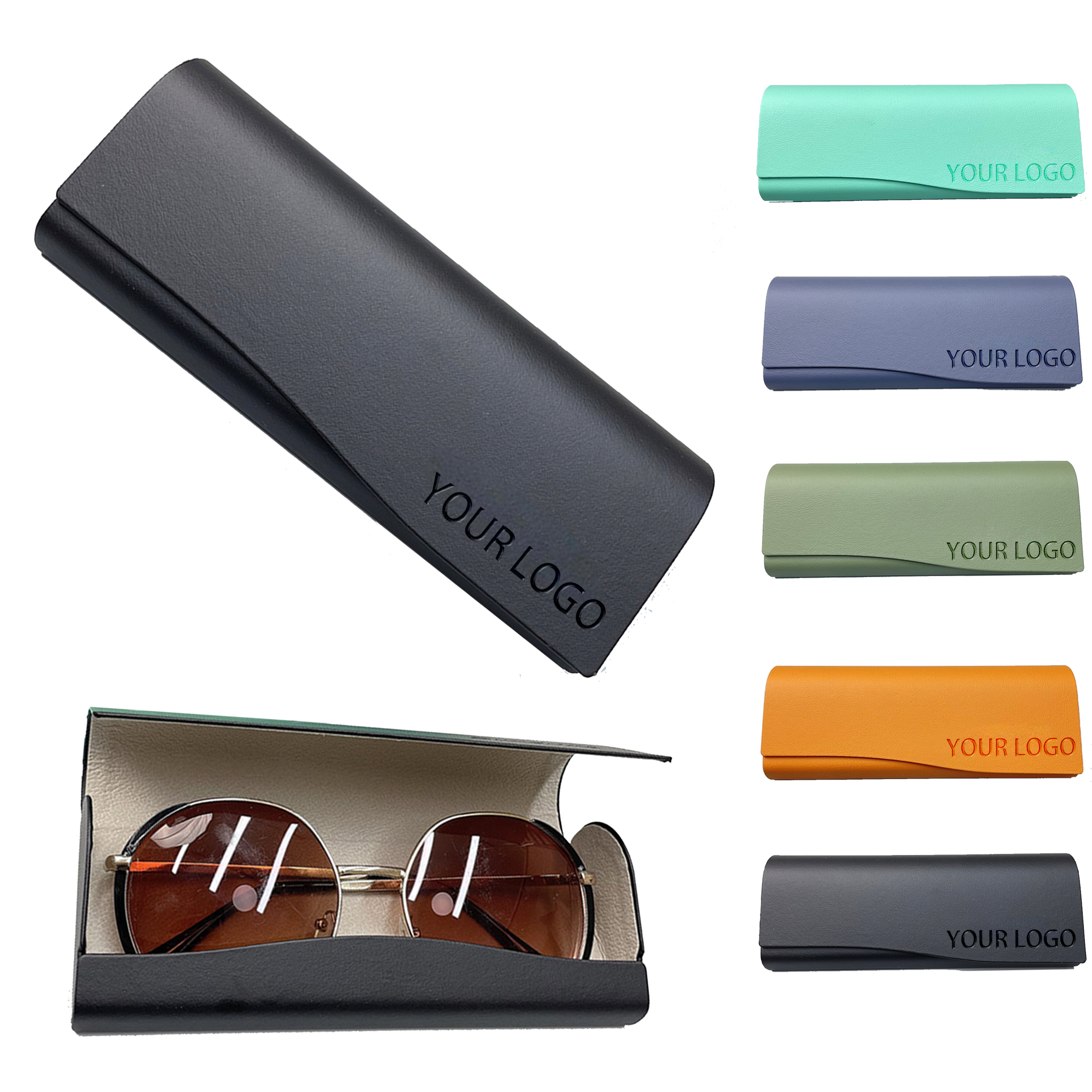 MOQ:50pcs Hard Shell Glasses Box 4