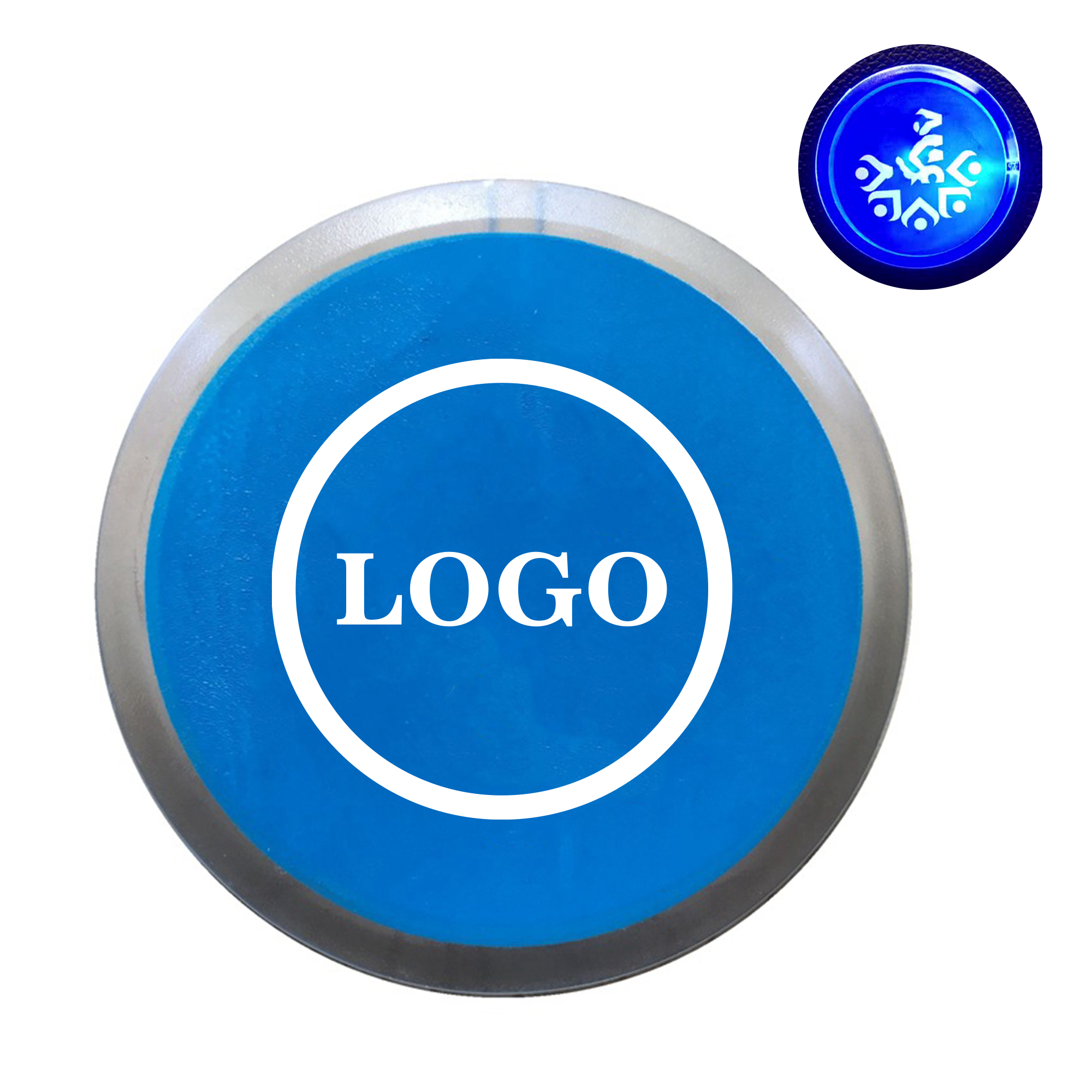 Custom LED Magnetic Badge with Flashing Light 6