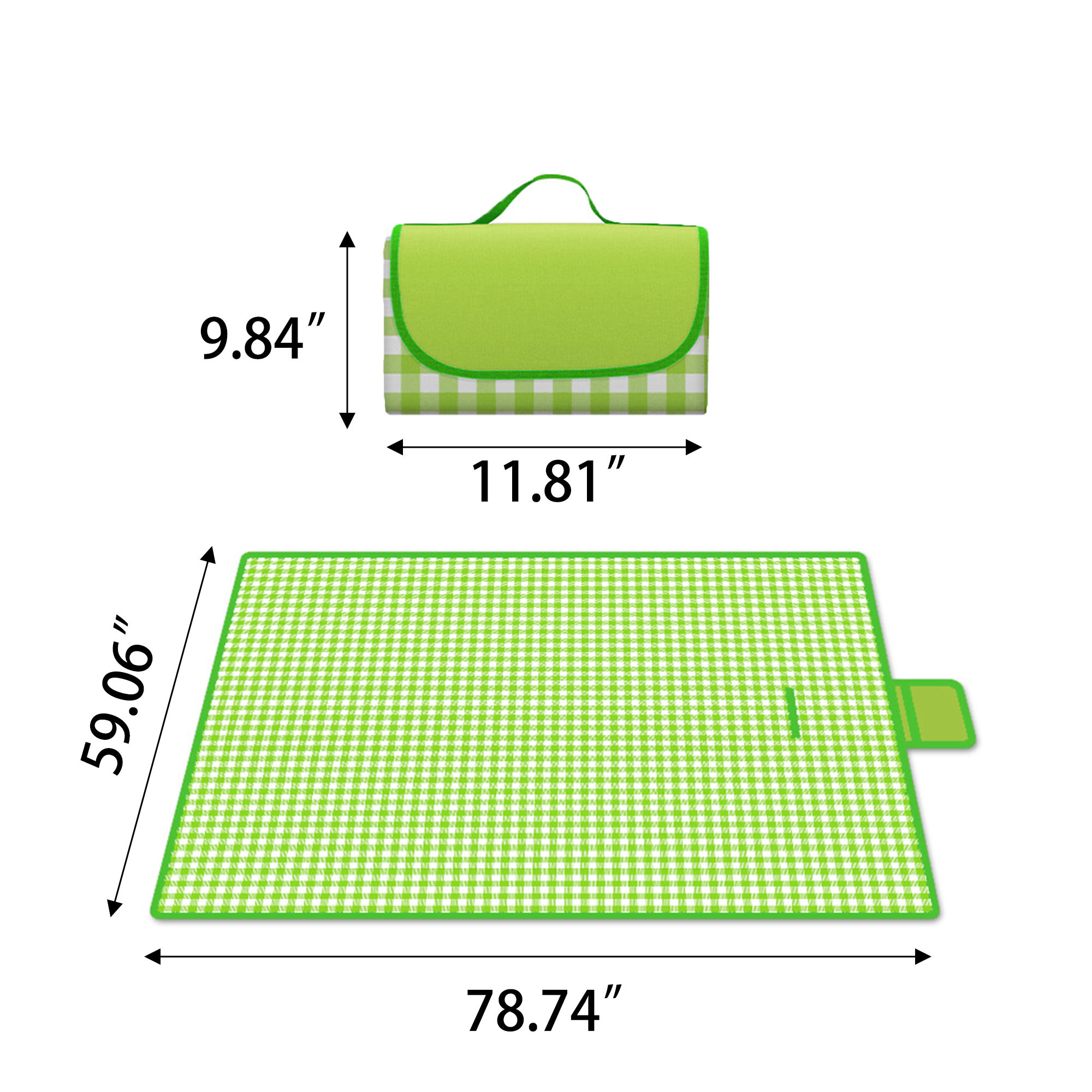 Foldable Large Picnic Blanket MOQ 50 4