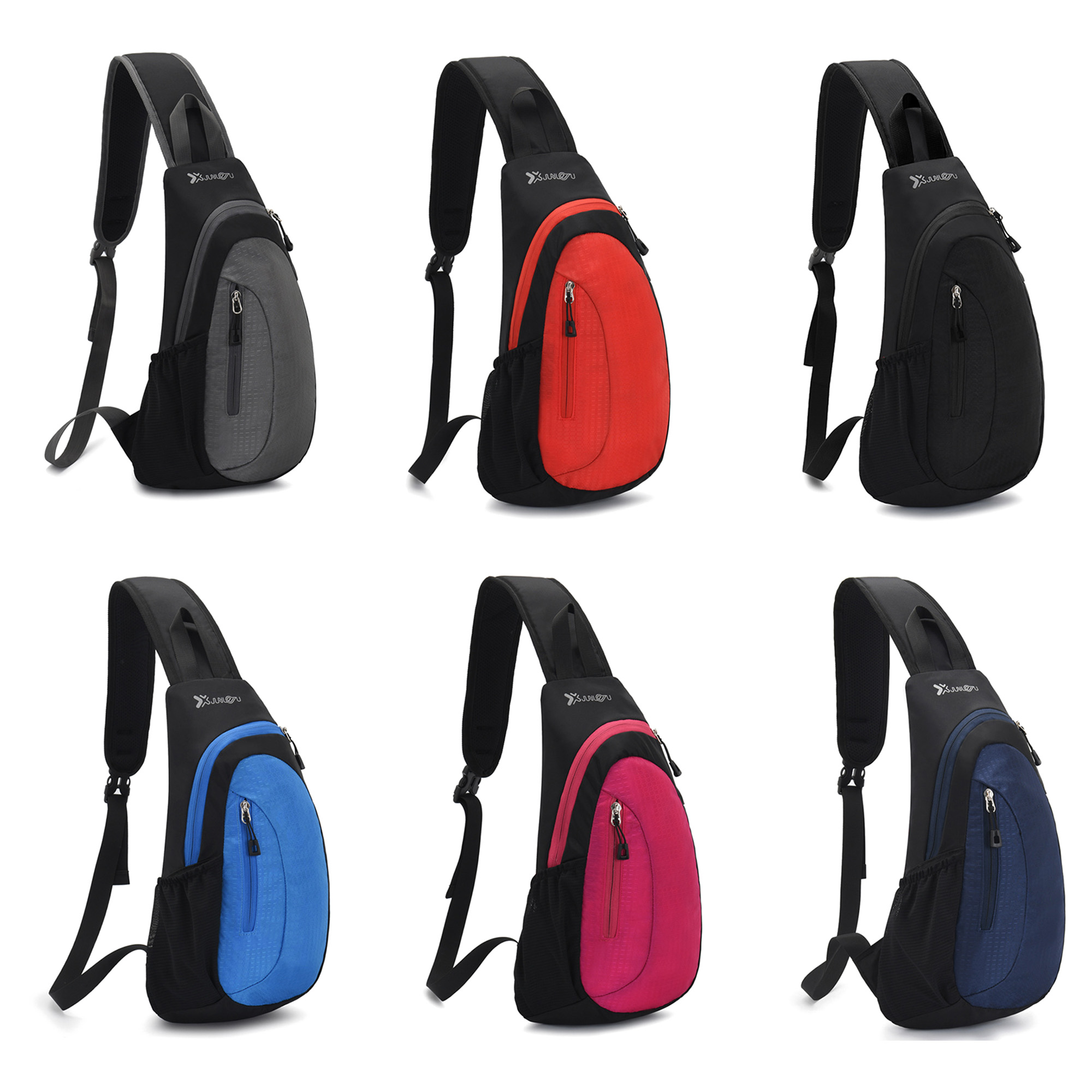 Nylon Chest Crossbody Backpack 3