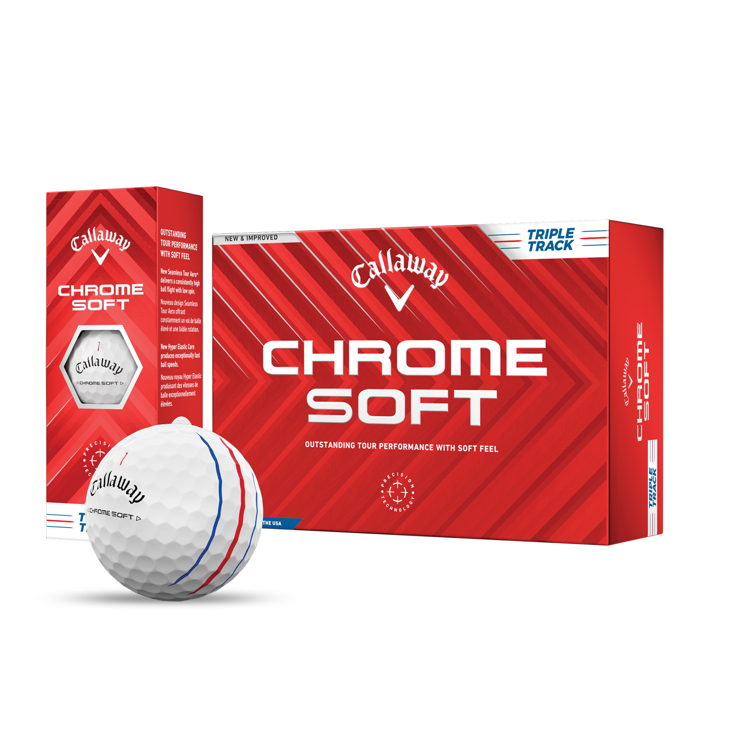 Callaway Chrome Soft Triple Track Half Dozen Golf Balls 2