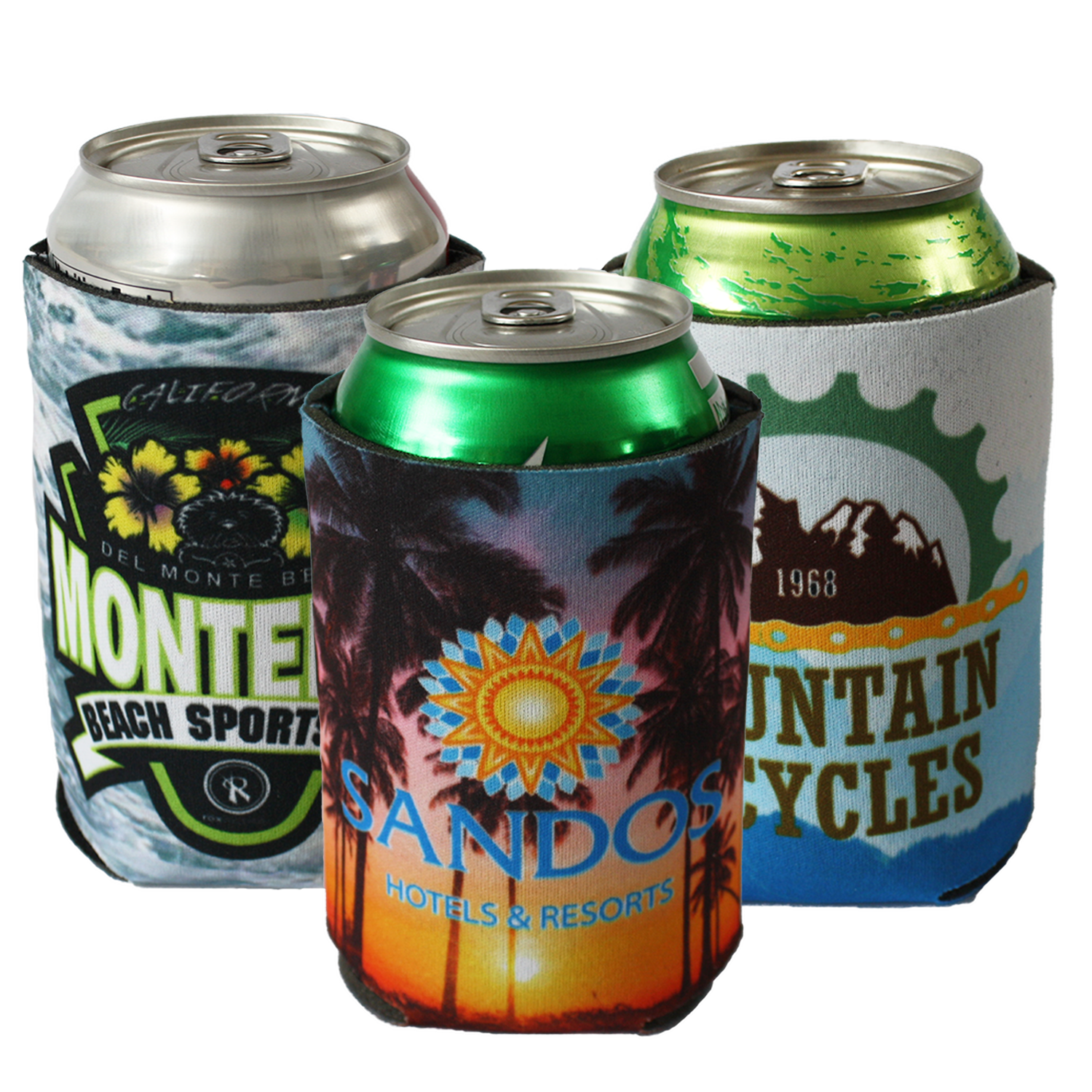 Sublimated Can Cooler