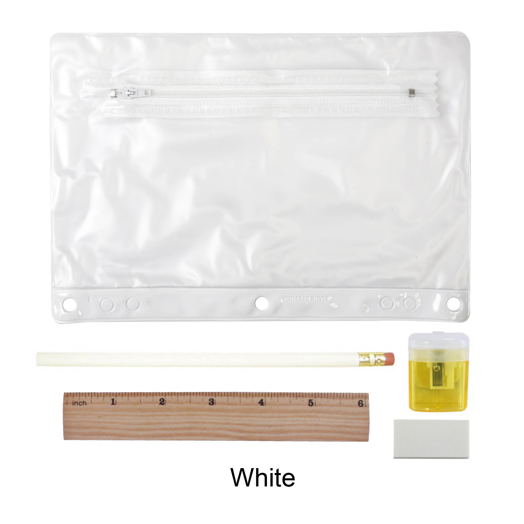 Clear Translucent School Kit 8