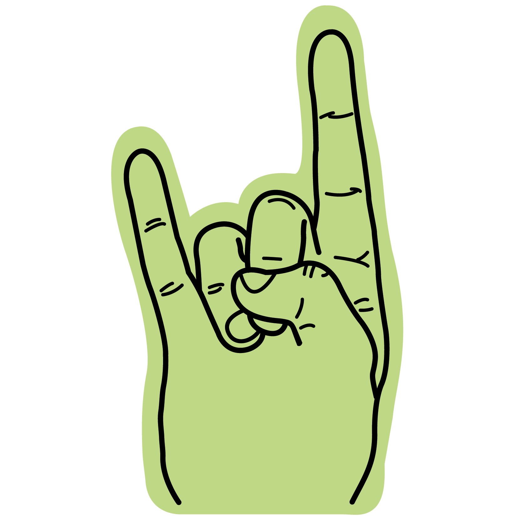 Rock On/ Horn Hand 67