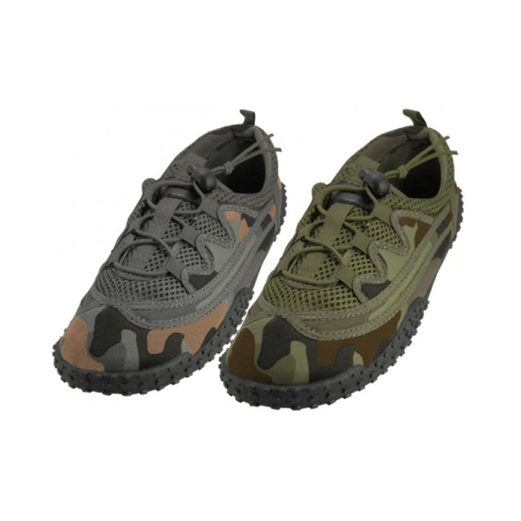 Men's Camo Water Shoes - 2 Colors Sizes 7-13 3