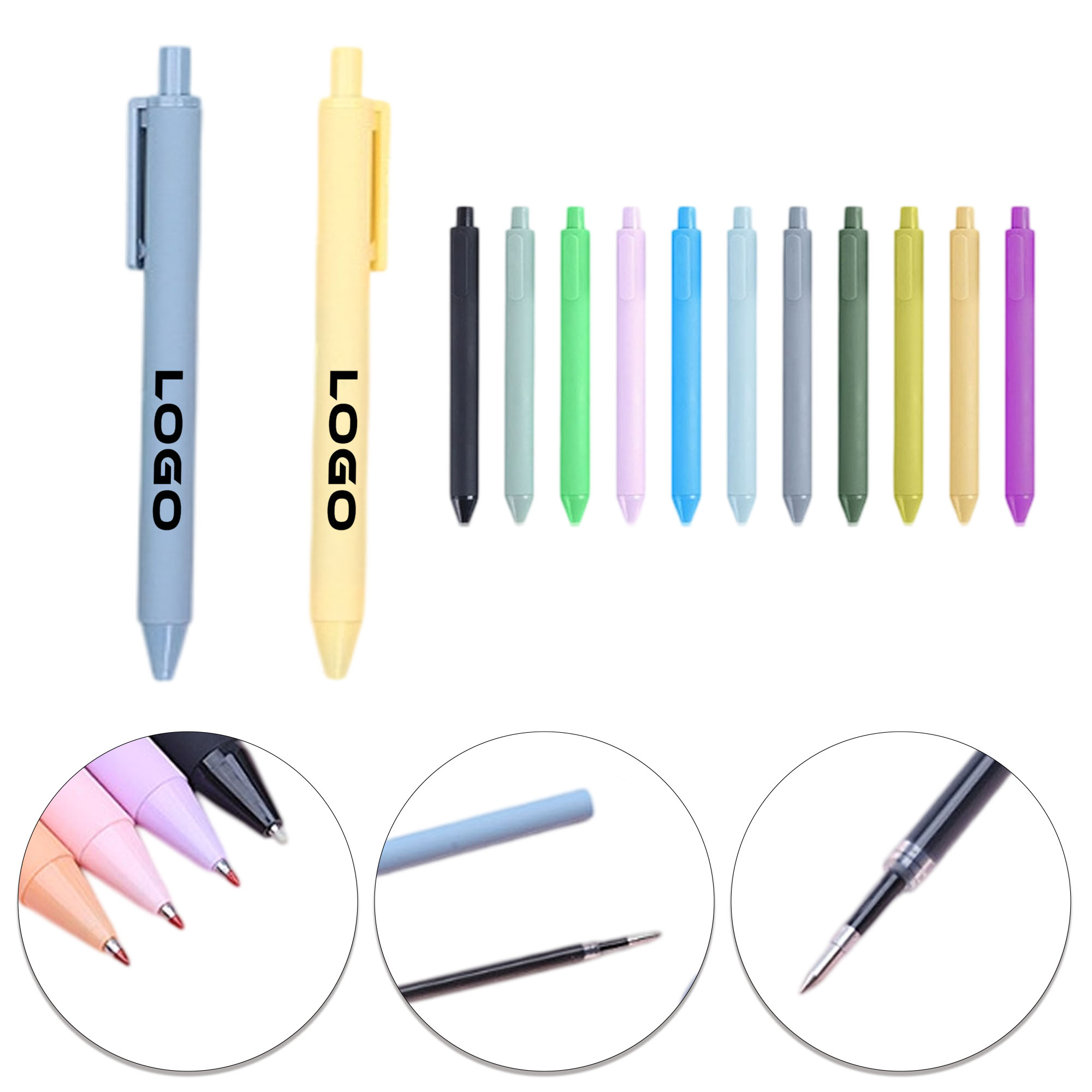 Custom Click Gel Pen