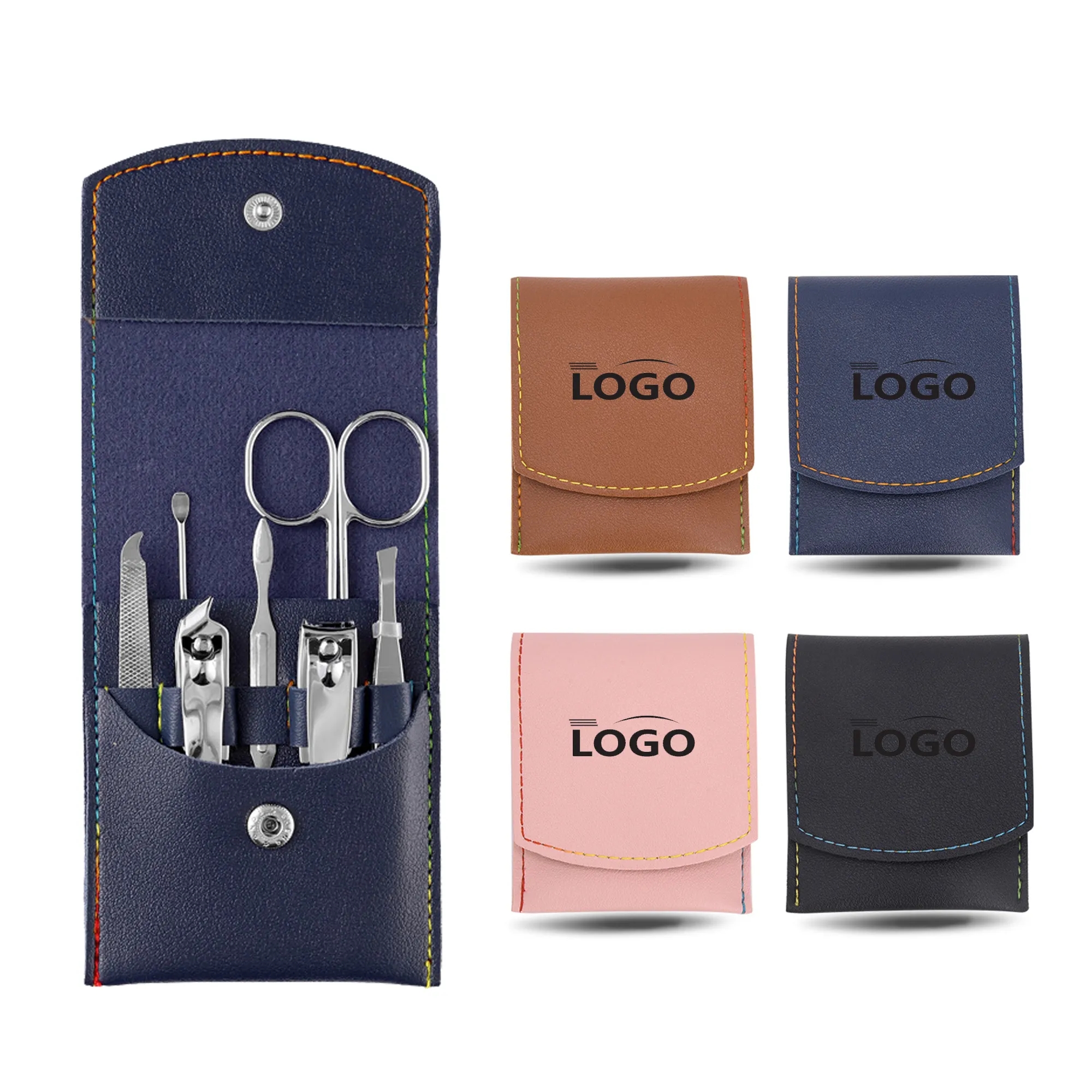 Travel Mini Nail Clippers Kit Pedicure Care Tools Qty50 4