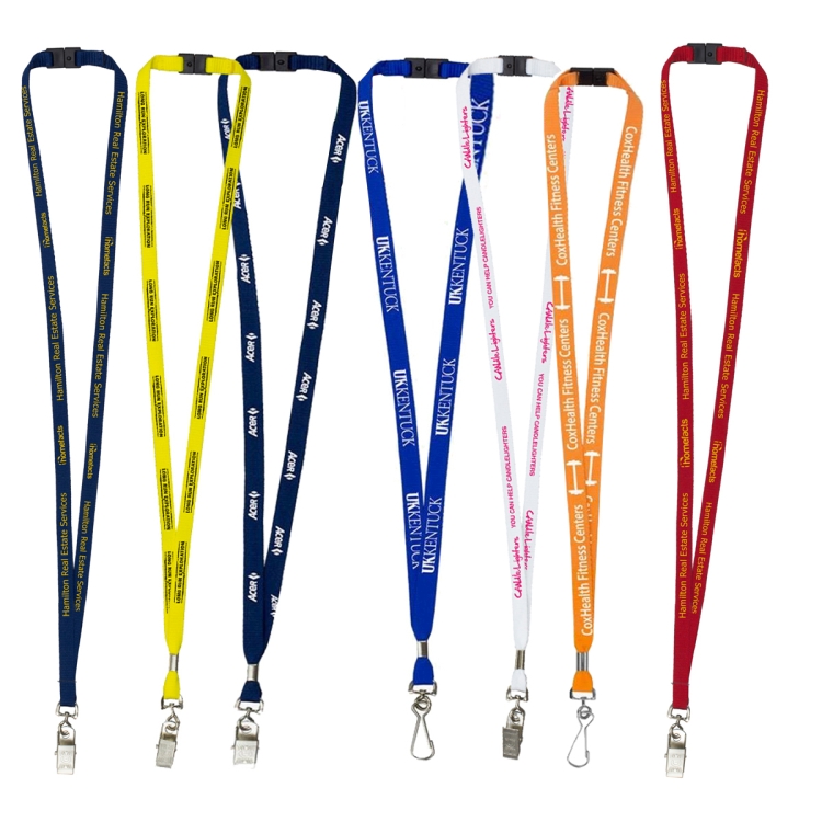 "AUBURN" 3/8" Overseas Silkscreen Lanyard (Overseas Production 8-10 Weeks) 29