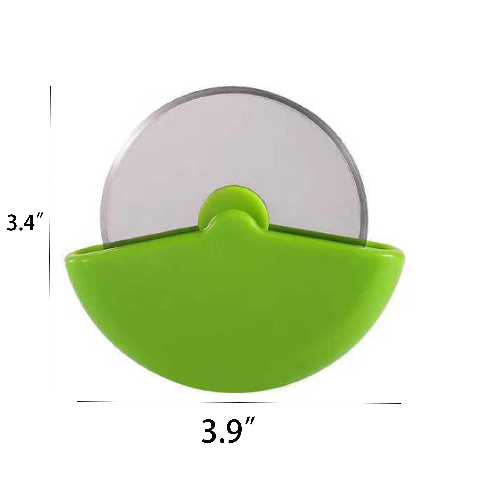 Pizza Round Roller With Cover Cutter 4