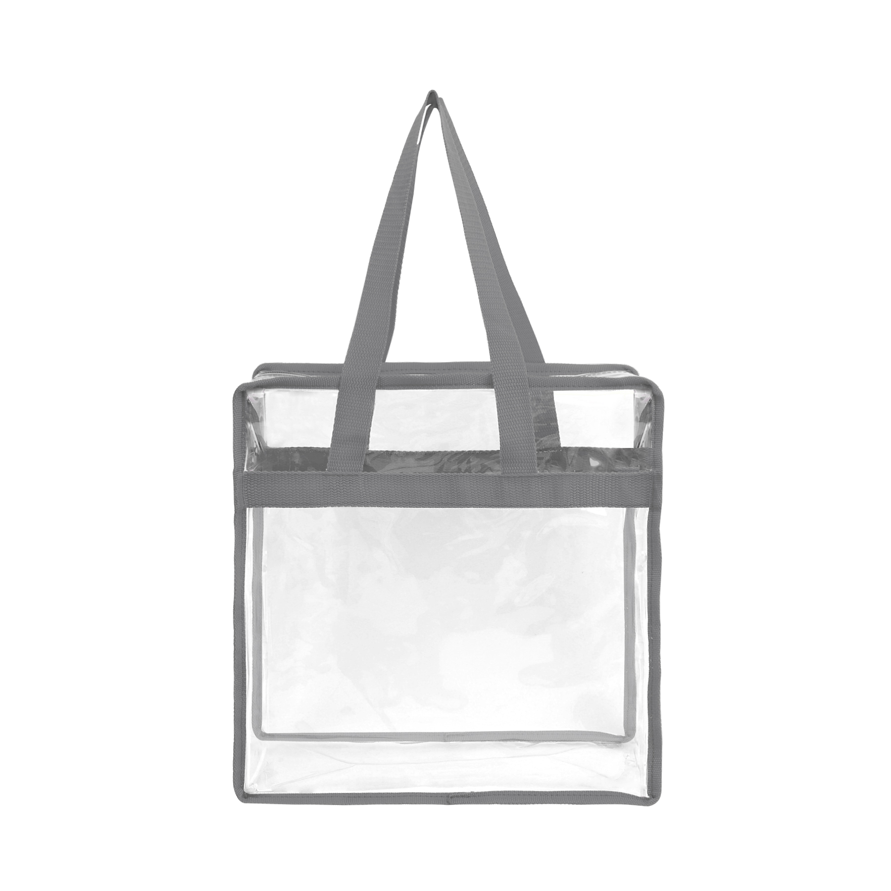 Stadium Approved Clear Zipper Tote Bag 34