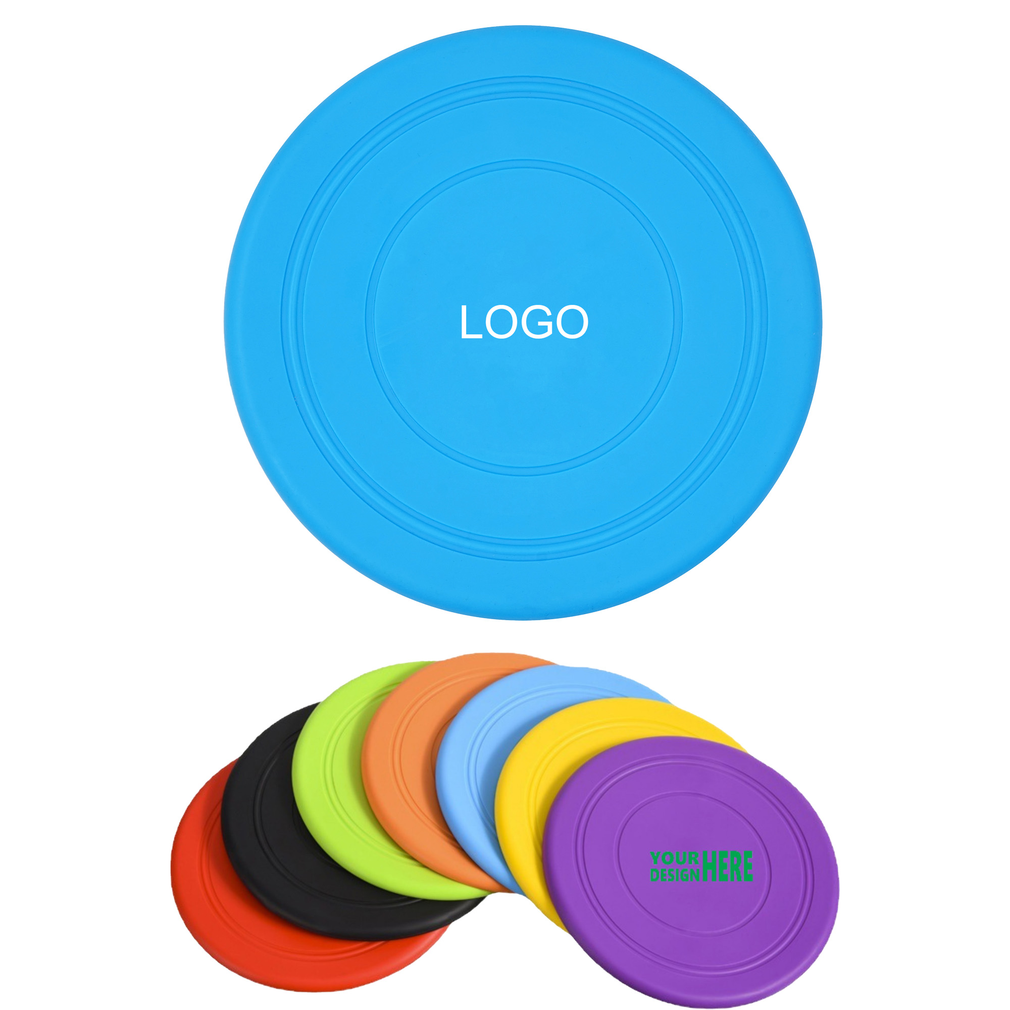 Custom Logo Flyer Dog Toy Flying Disc
