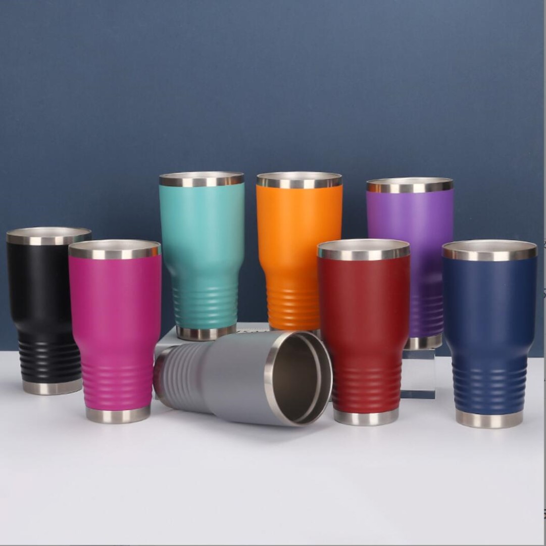 20 Oz. Polar Camel Ringneck Vacuum Insulated Tumbler w/ Lid