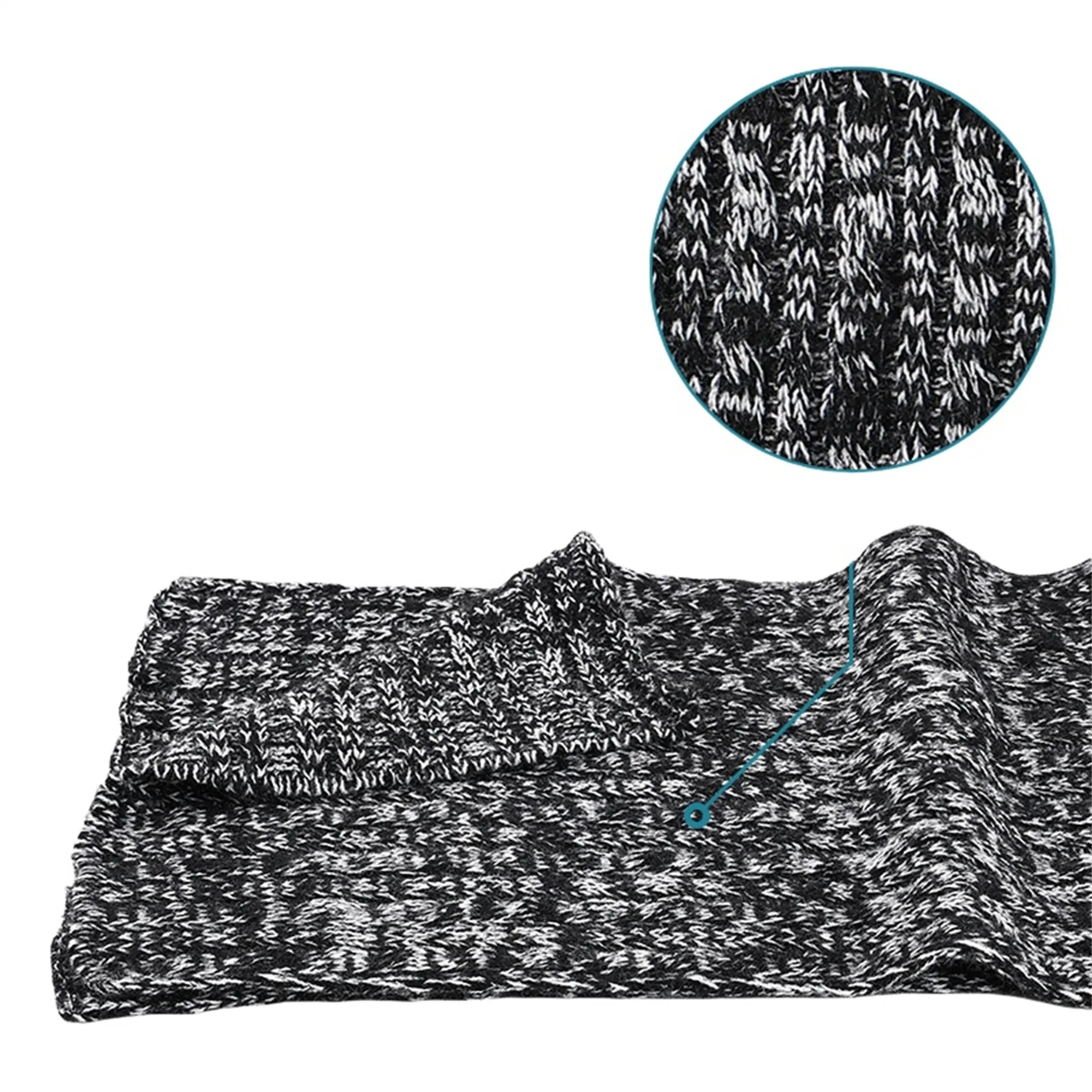 3 In 1 Winter Beanie Hat Gloves Scarf Set 26