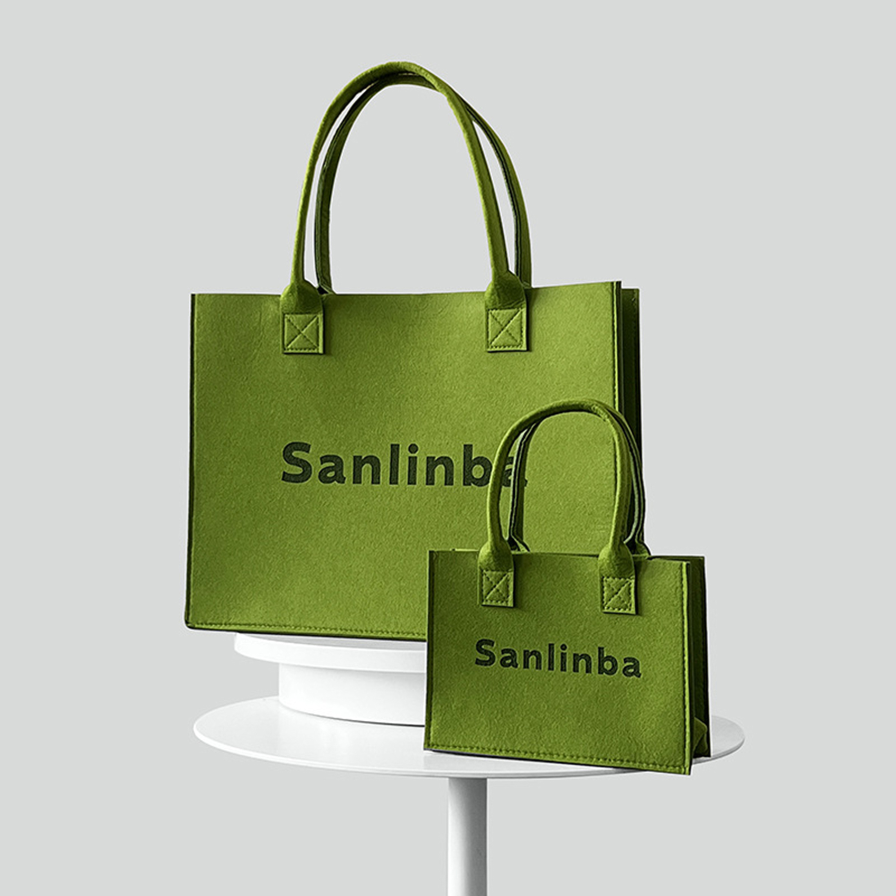 Felt Laptop Tote Bag