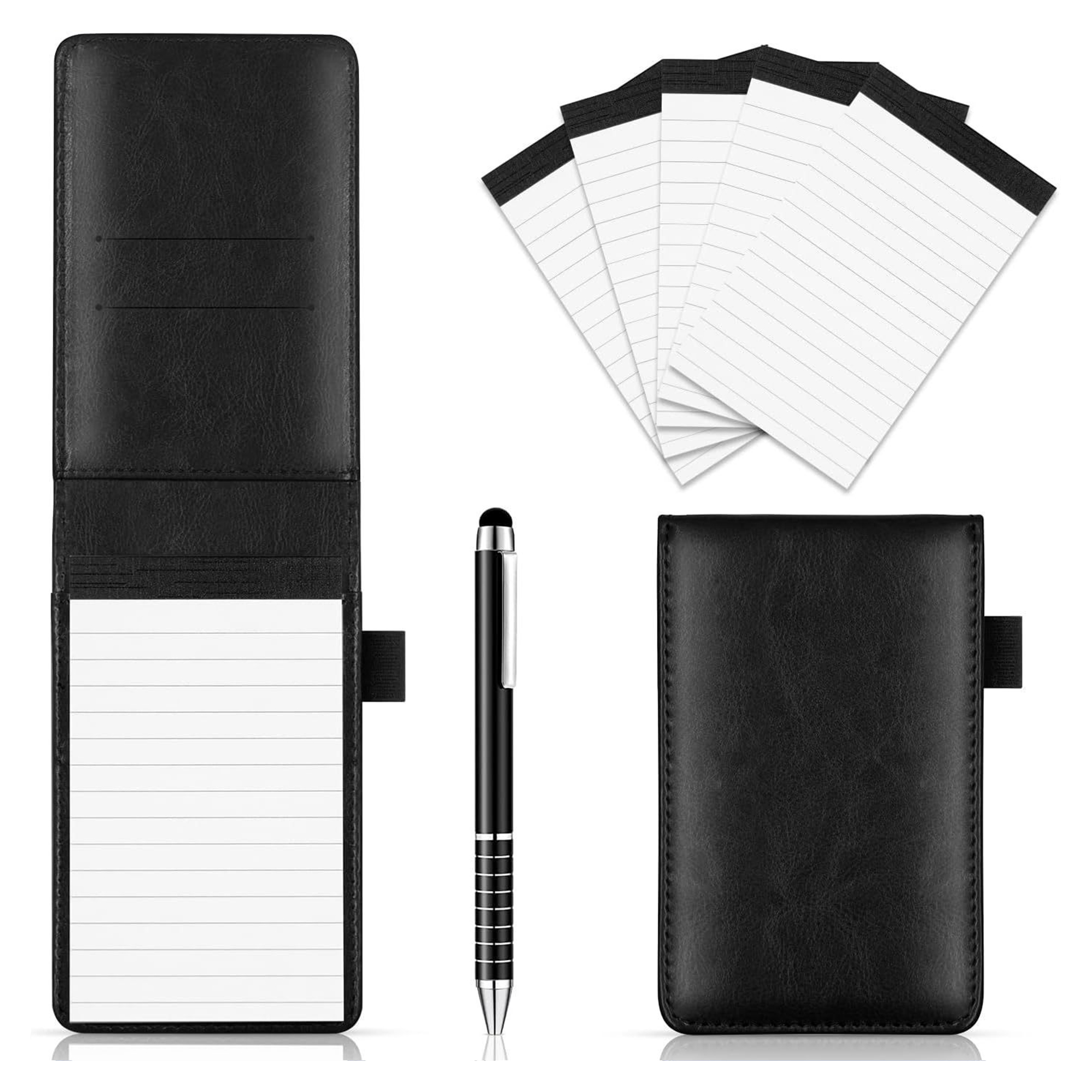 Custom Jotter Notepad With Pen Pocket Notebook 9