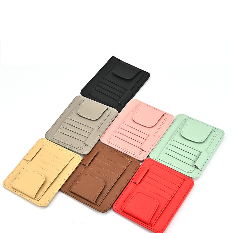 Vehicle Visor Card Wallet