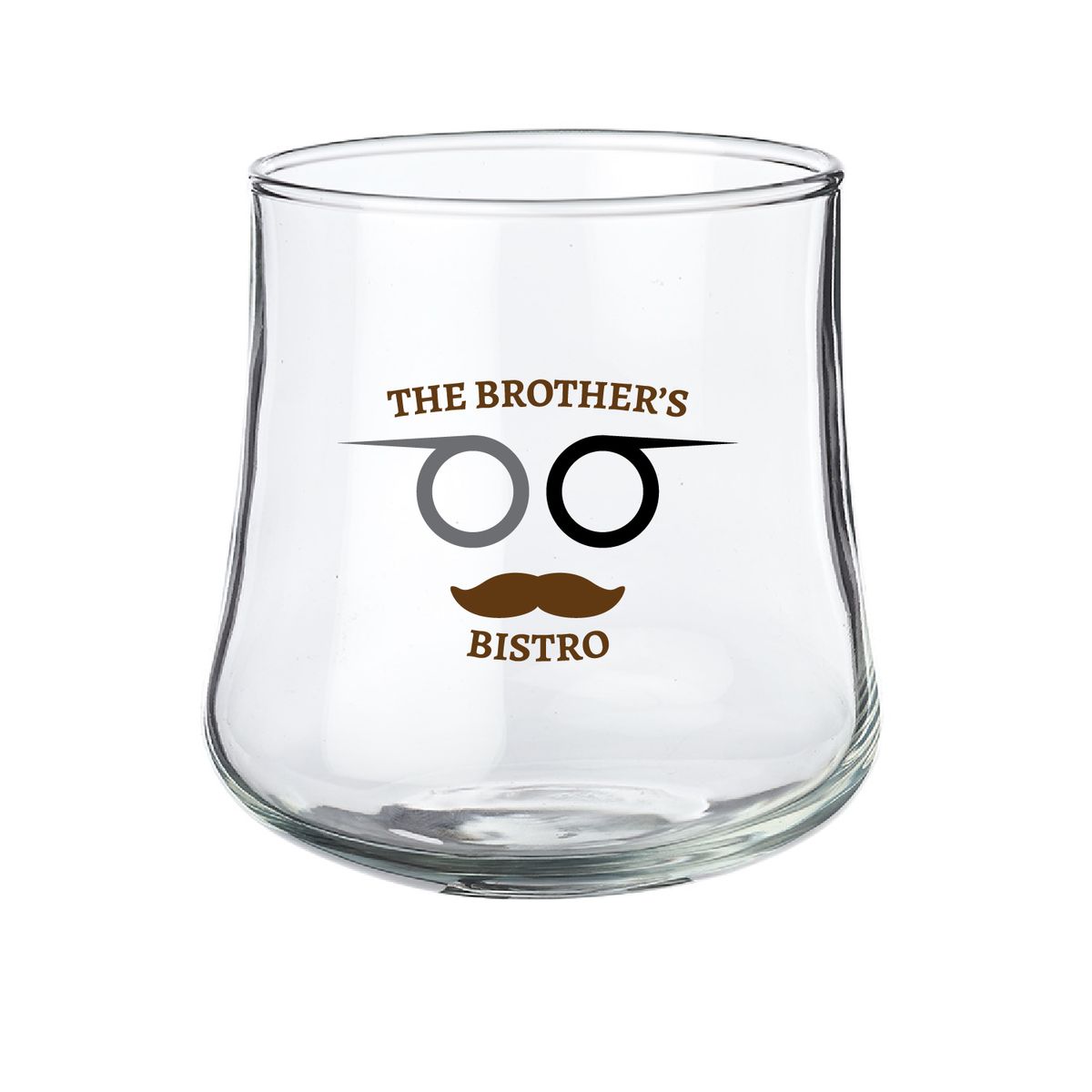 11 oz. Belle Stemless Glasses (Full Color Imprint)