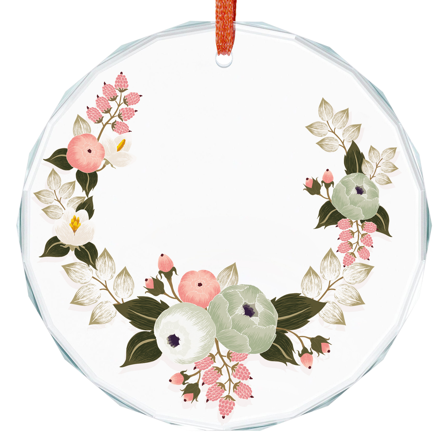 3'' Round PS Christmas Ornament With Full-Color Imprint 7