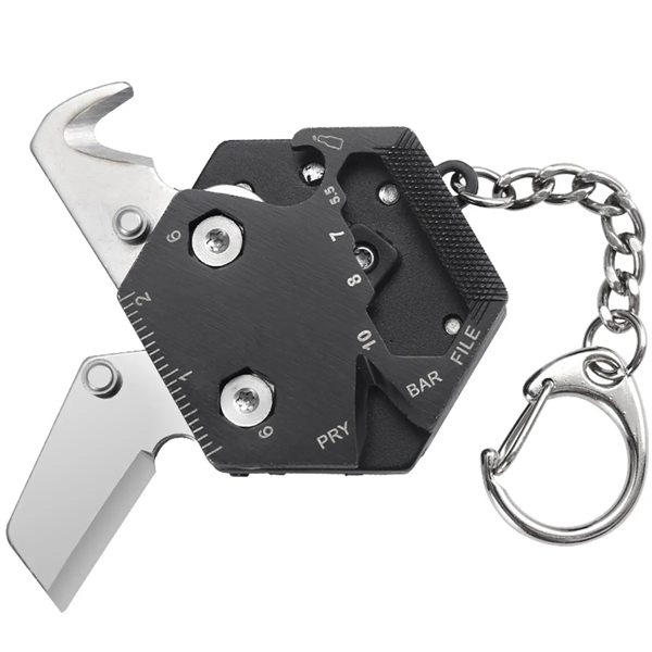 Multitool Key Chain Stainless Steel for trade show giveaways