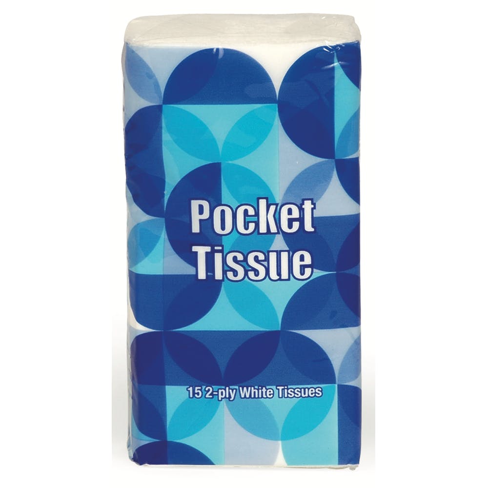 2 Ply Pocket Tissues 15ct. 3