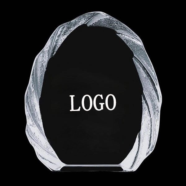 Custom Crystal Iceberg Award