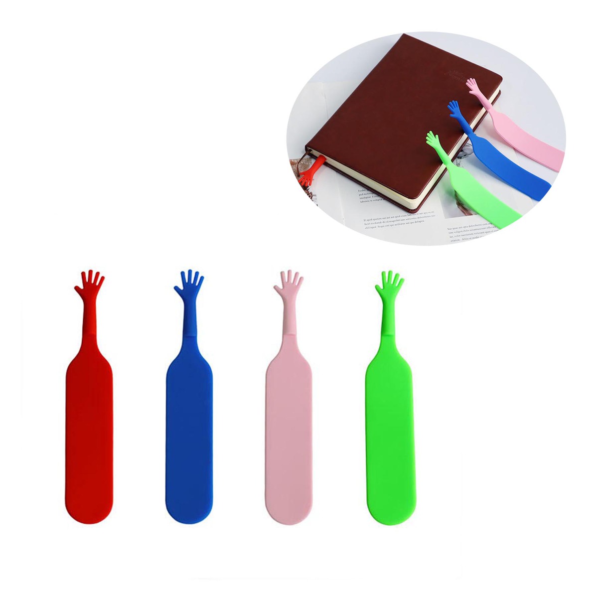 Silicone Finger Bookmark