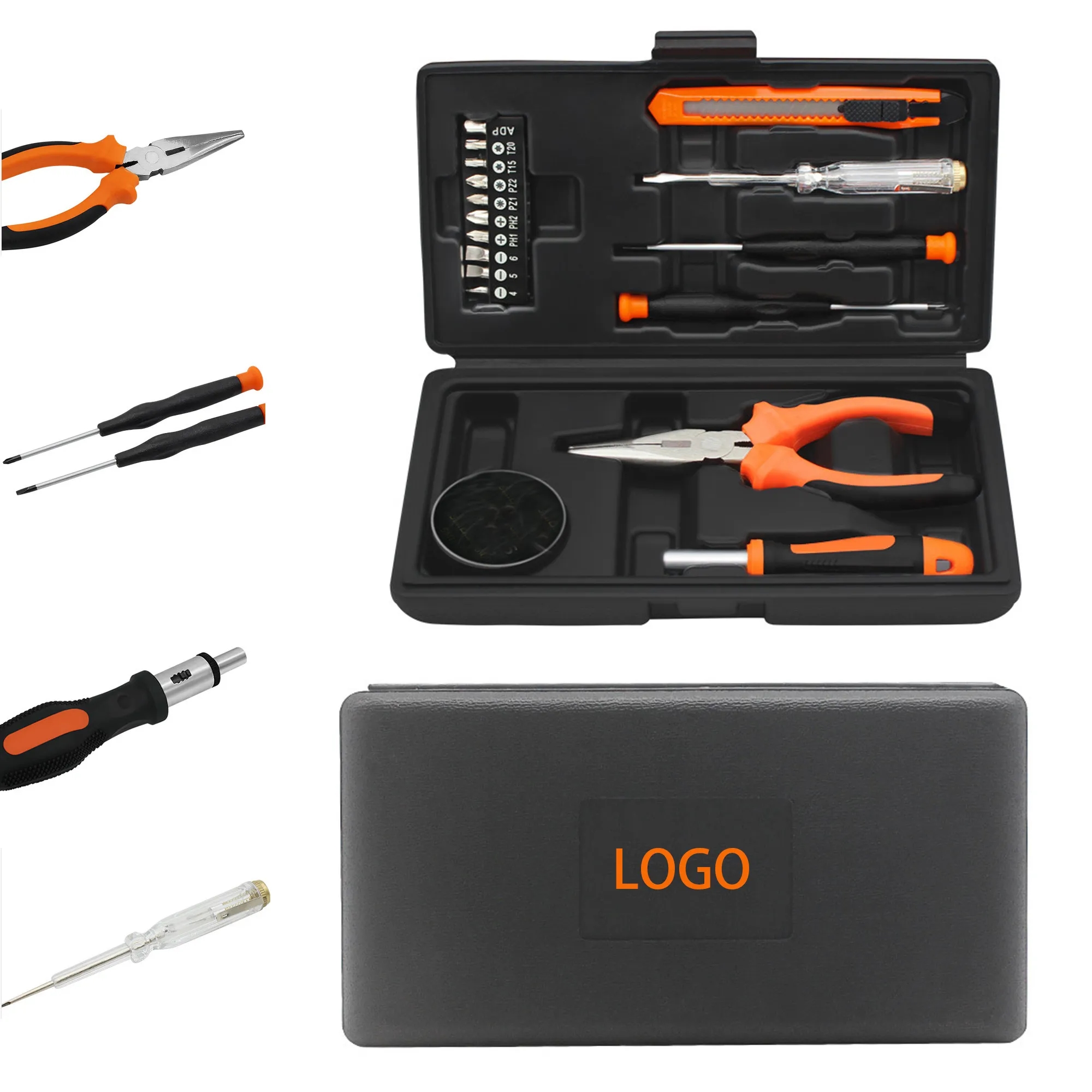 18PCS Multi-Function Hardware Hand Tool Sets 6