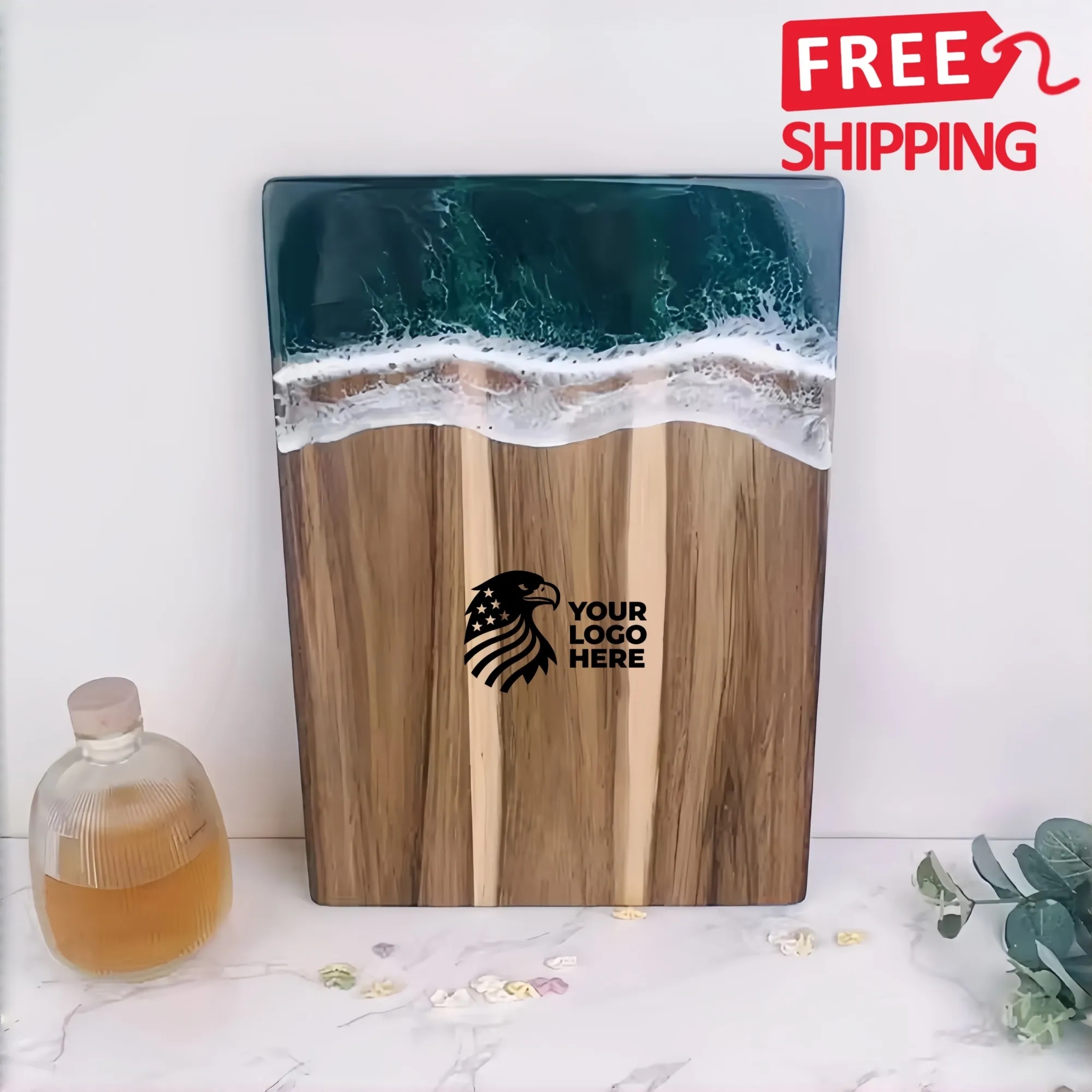 Resin Acacia Wood Cutting Board