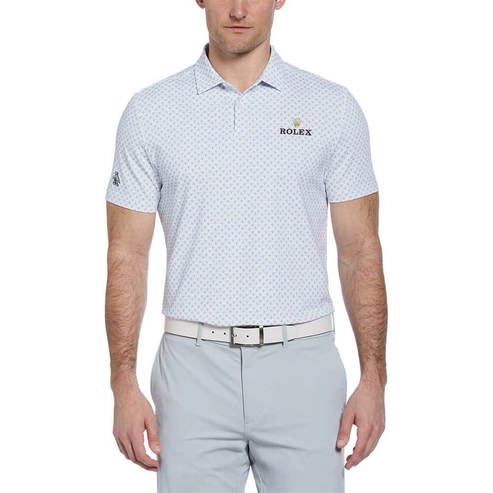 Penguin Retro Geo Print Men's Polo