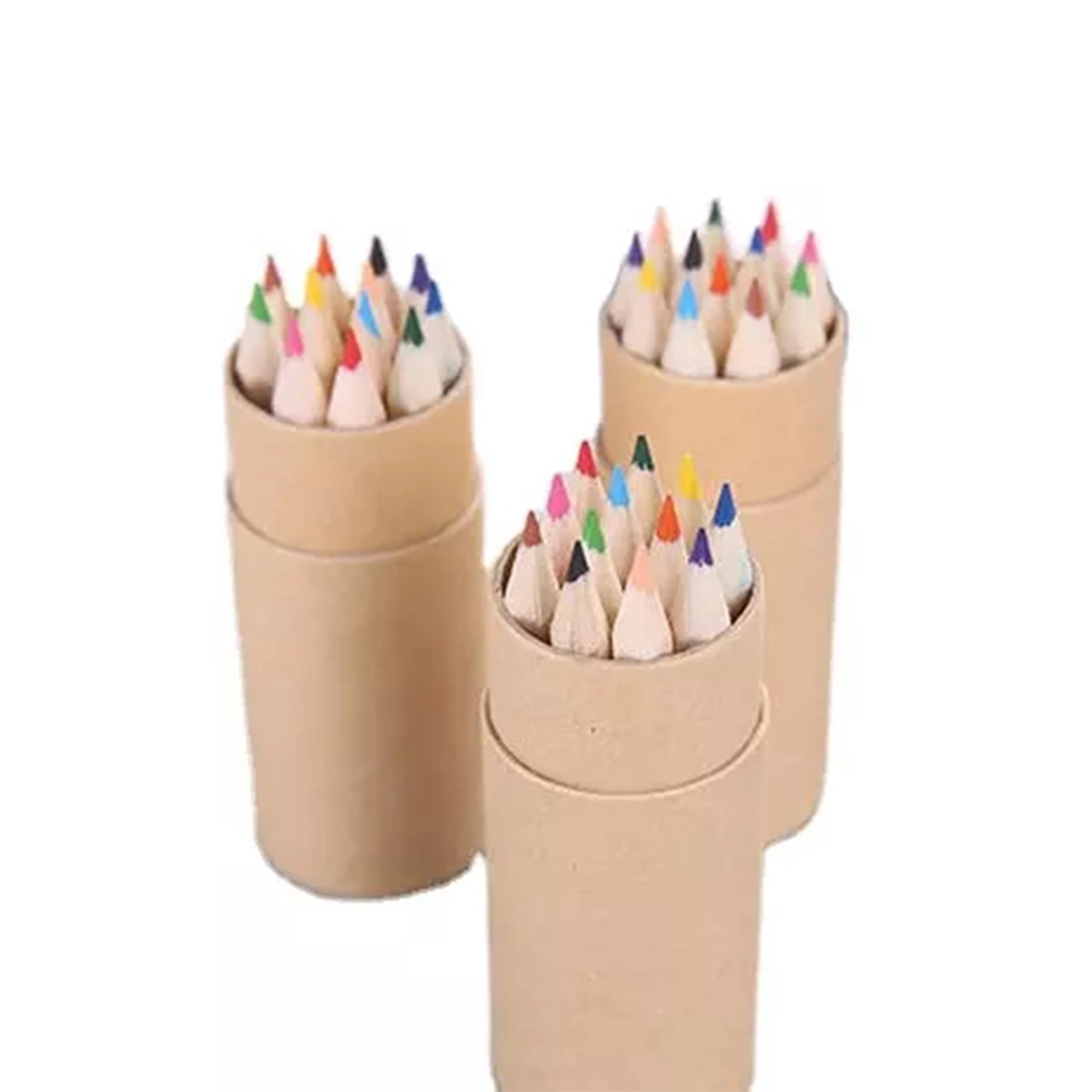 Pencil Set With Sharpener 12 Colors 6