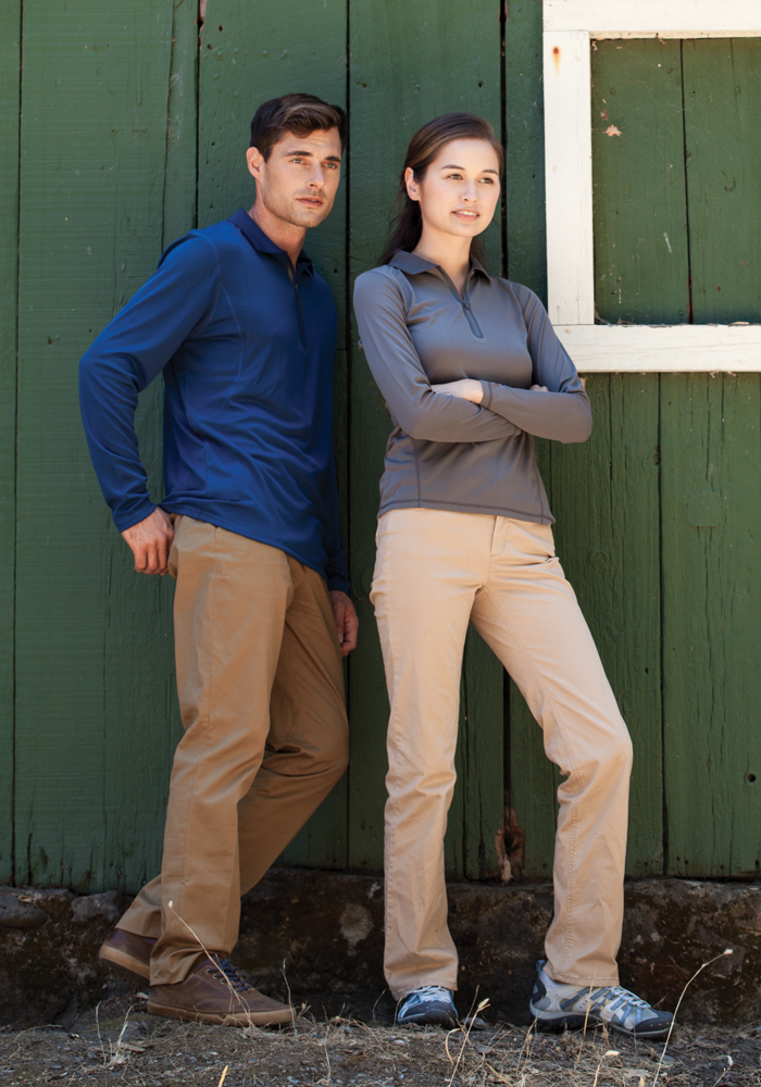 Men's Riviera Long Sleeve Polo Shirt 14