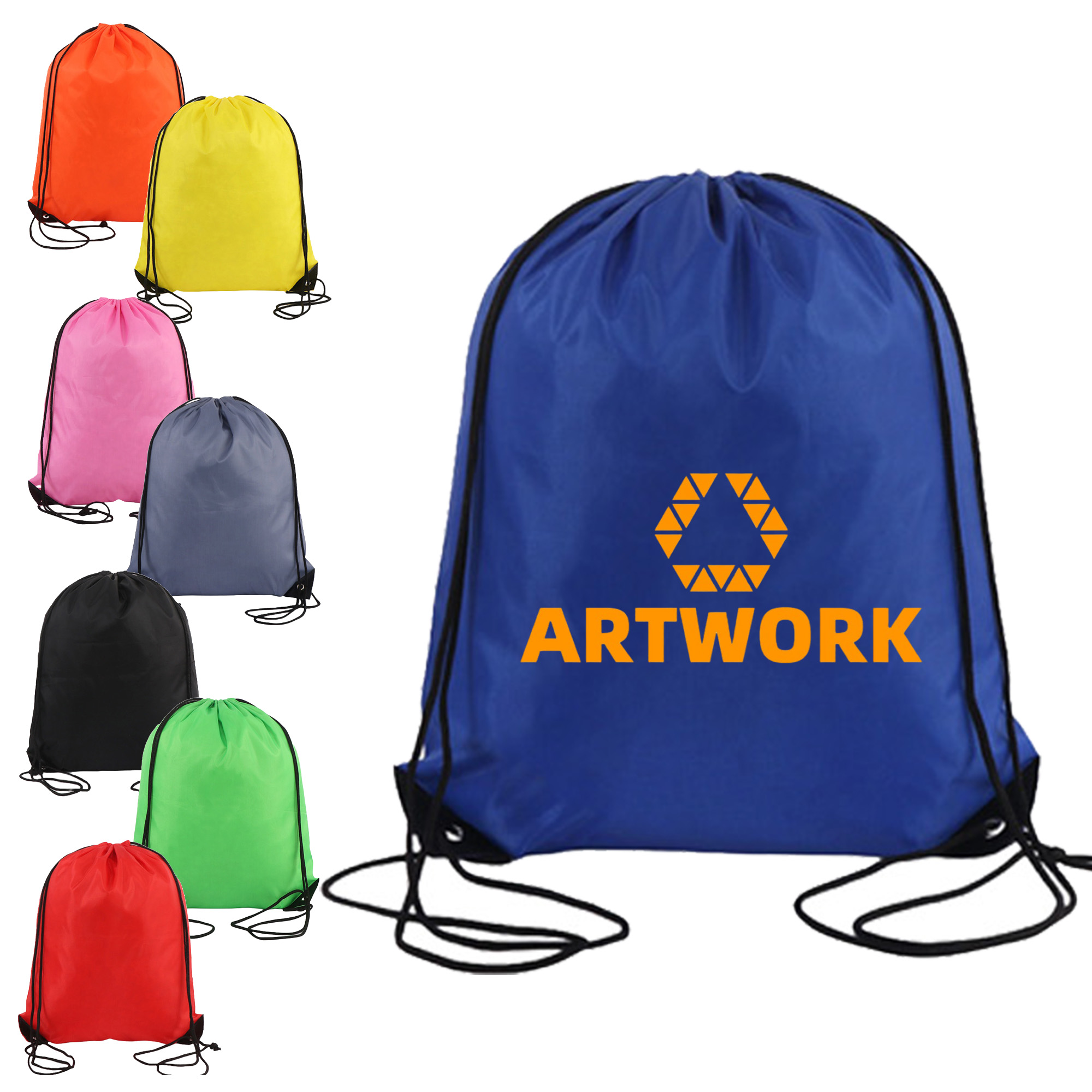 Sports Drawstring Backpack Bag 12