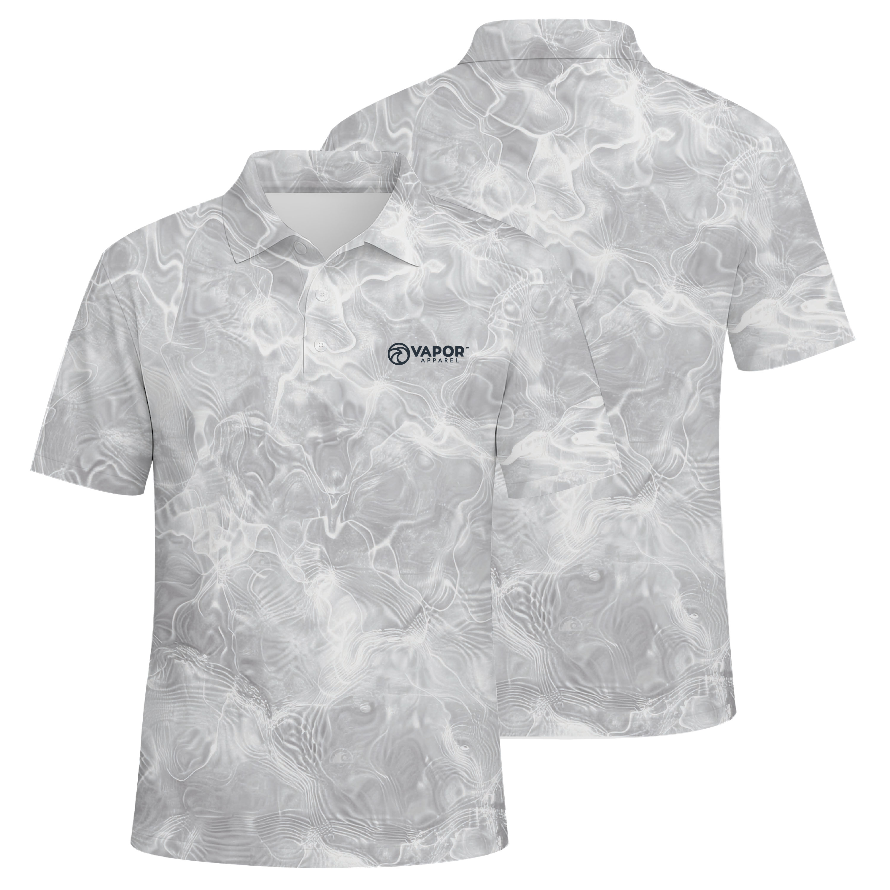 Vapor Apparel Full Sublimation Men's Lightweight Short Sleeve Polo