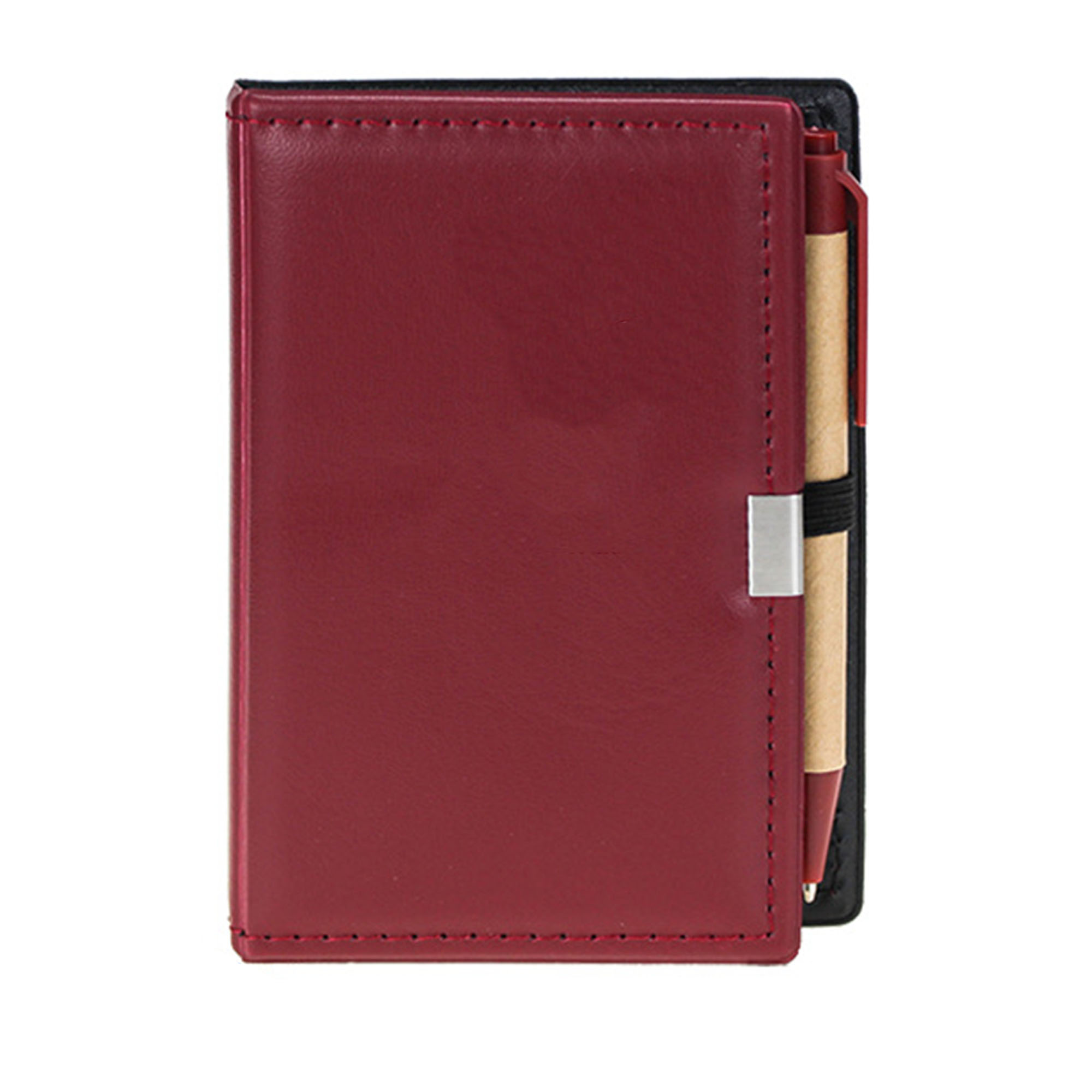 PU Leather Cover With Pen Notebook 11