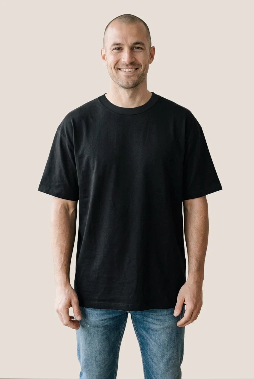 Oversized crewneck t-shirt