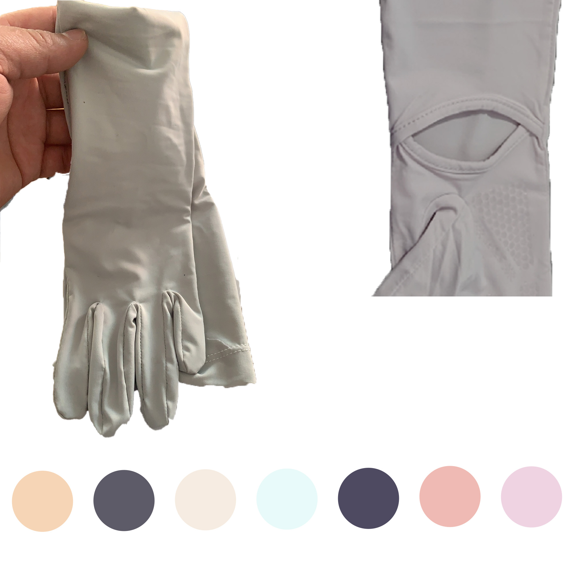 Full Finger Touchscreen Non Slip Sun Protection Gloves