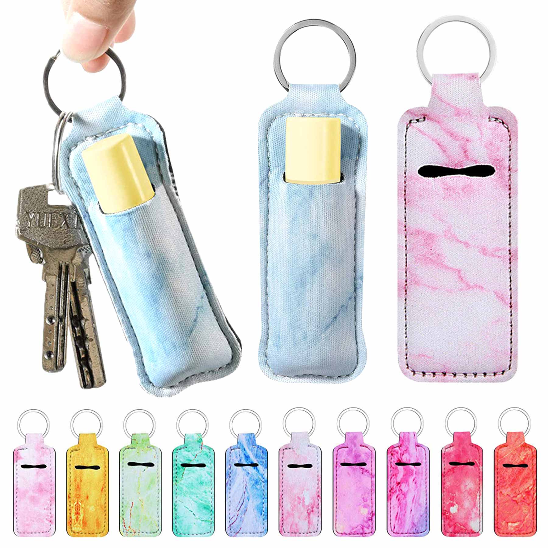 Lip Balm Holder Keychain