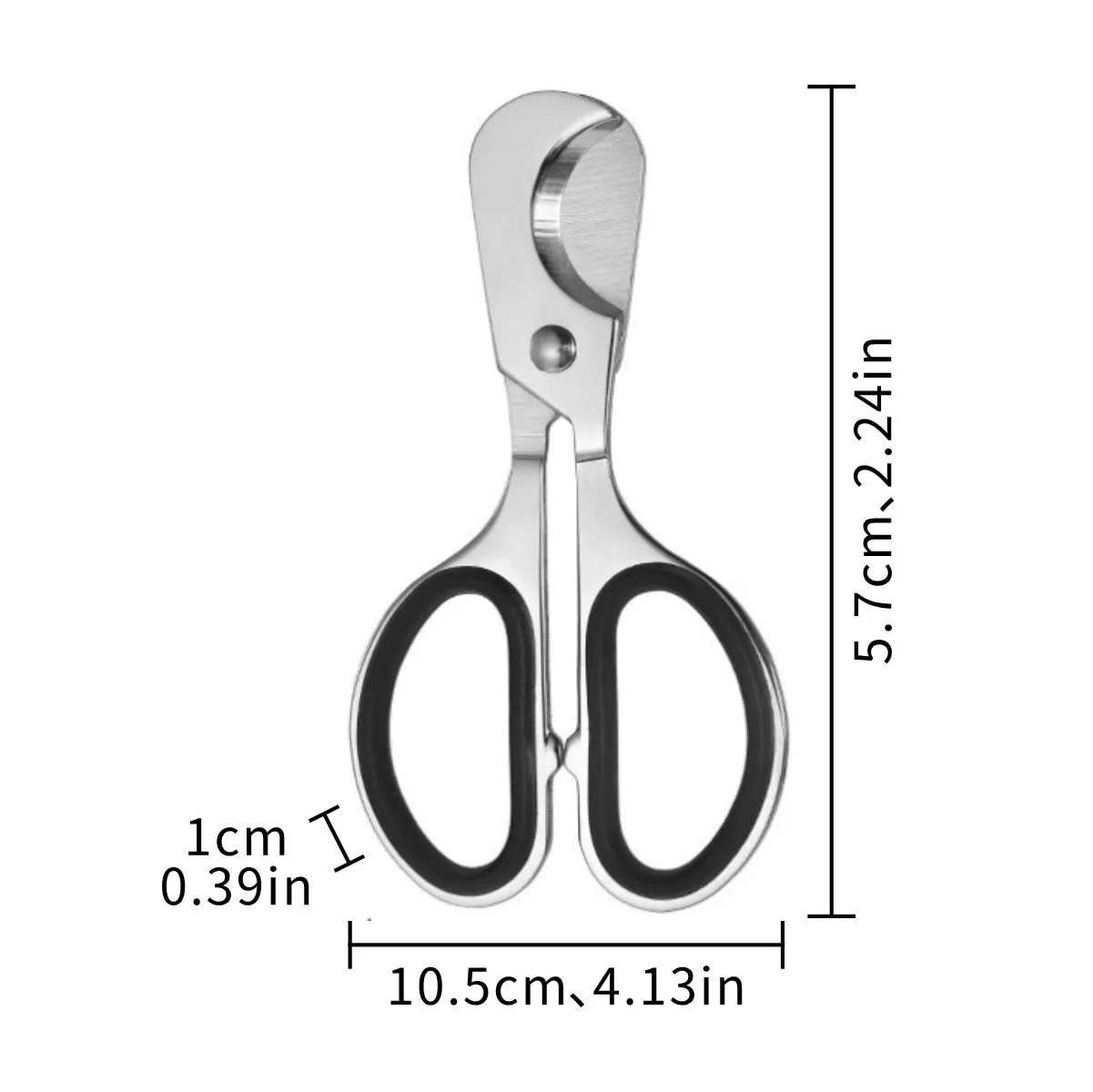 Stainless Steel Tobacco Cigar Scissors Cutter 17
