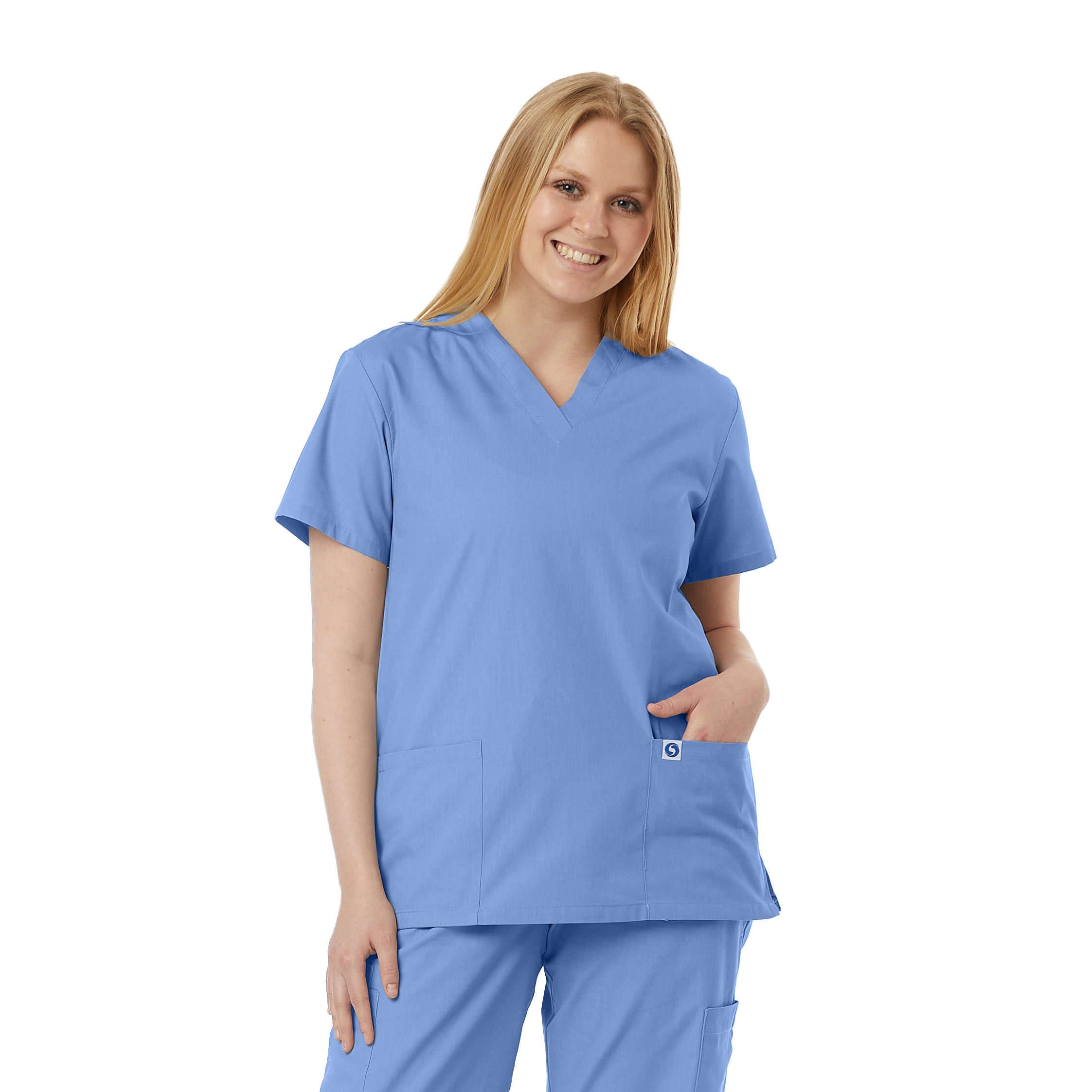 Unisex V-Neck Scrub Tunic 34