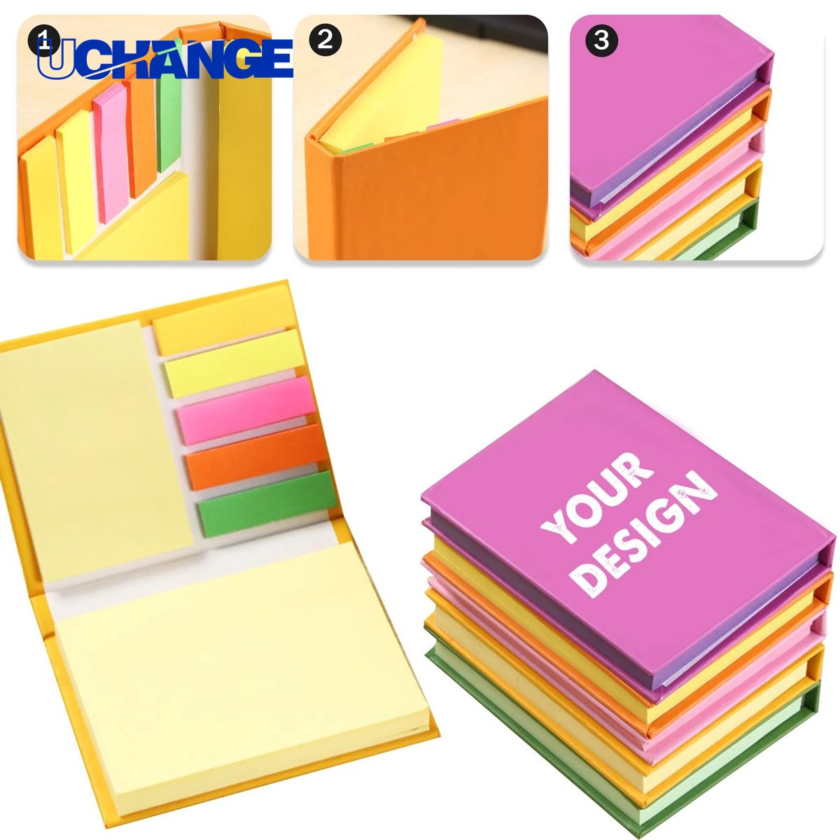 Pocket Sticky Notes Notebook