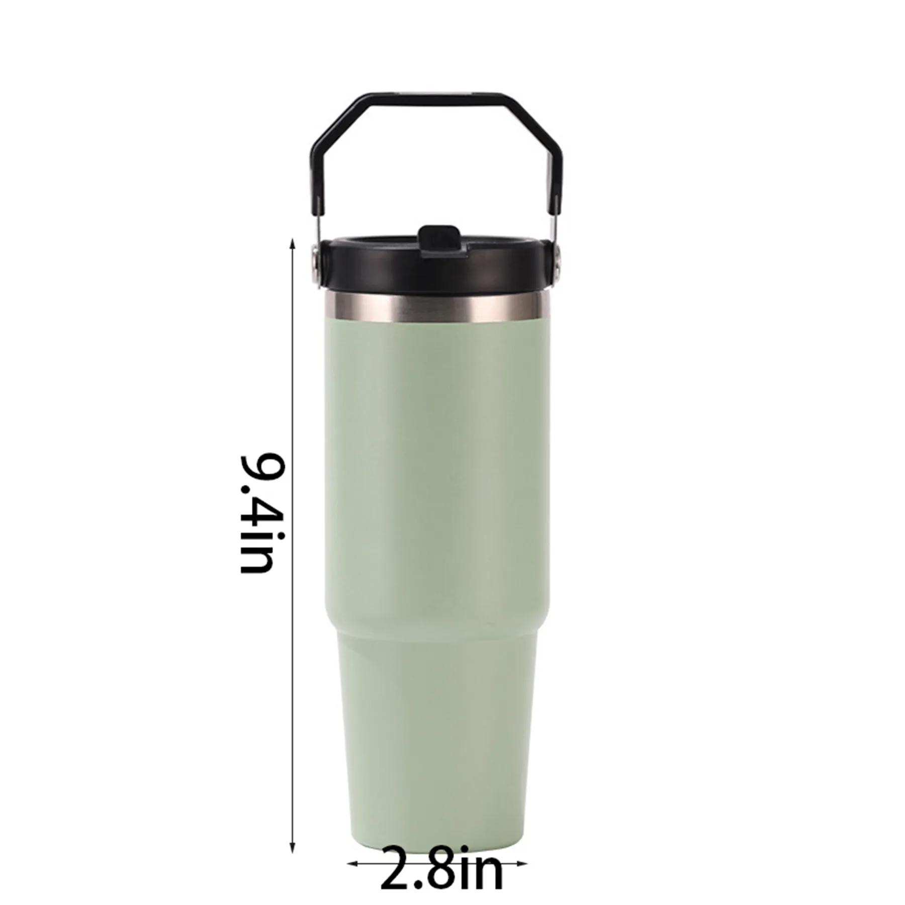30 oz IceFlow Stainless Steel Tumbler with Straw 43