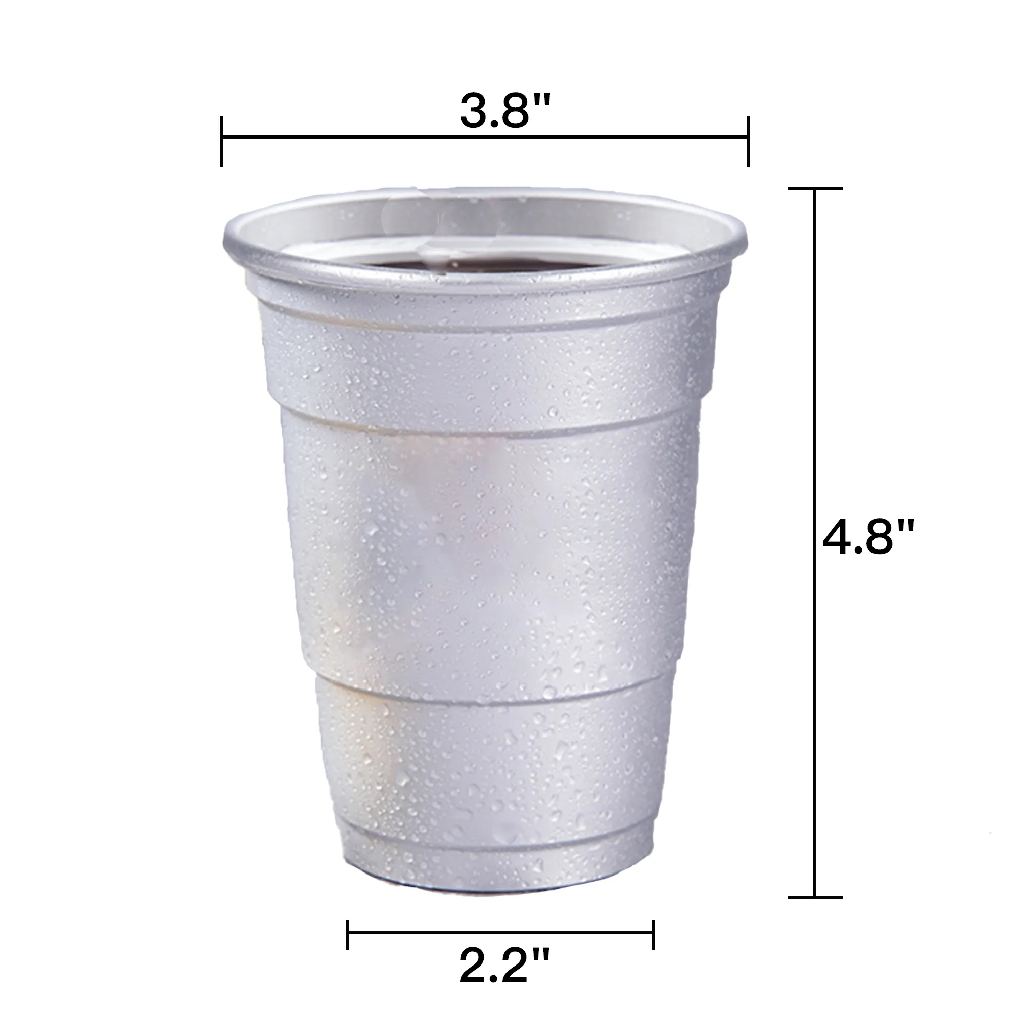 Recyclable 16OZ Aluminum Cup 7