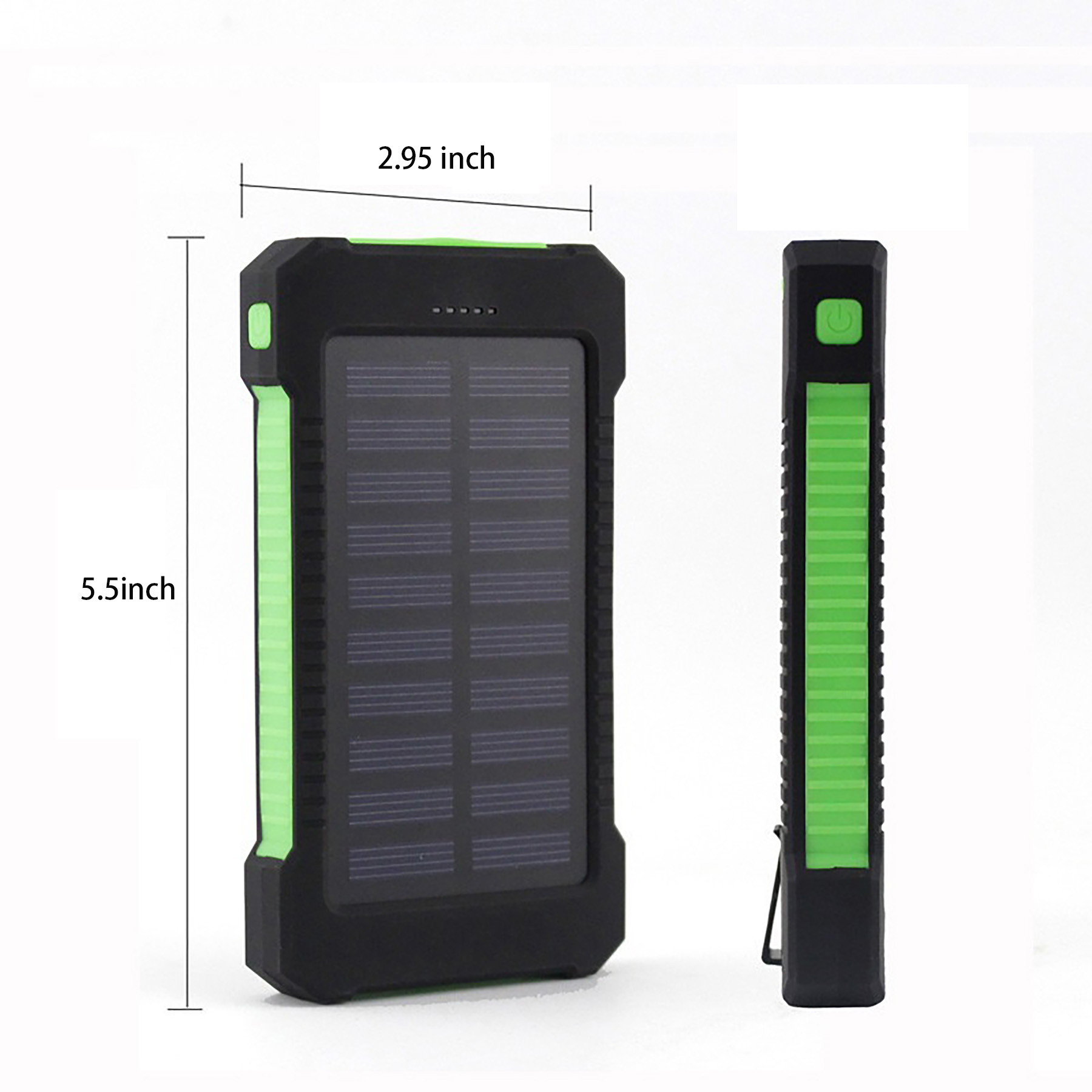 Dual USB Waterproof Solar Power Bank 7