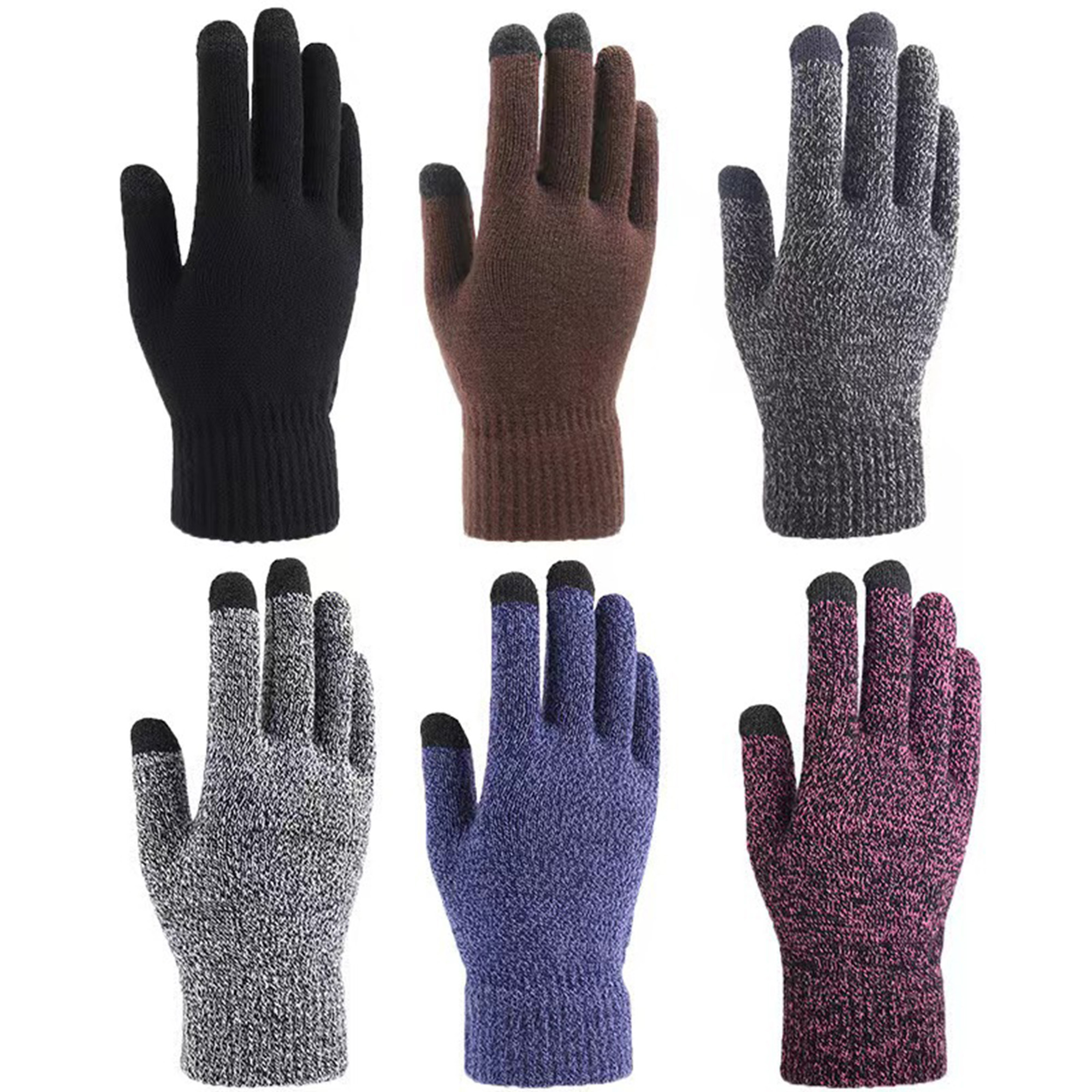 Thick Adult Warmth Touch Screen Gloves 3