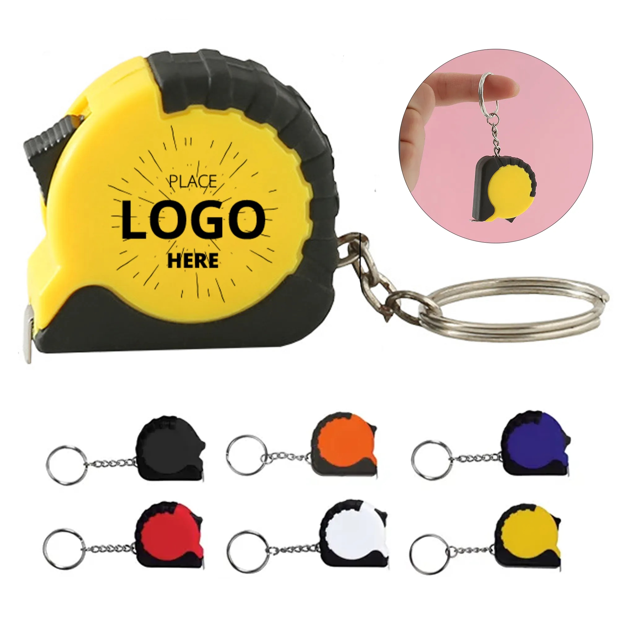 Tape Measure With Keychain