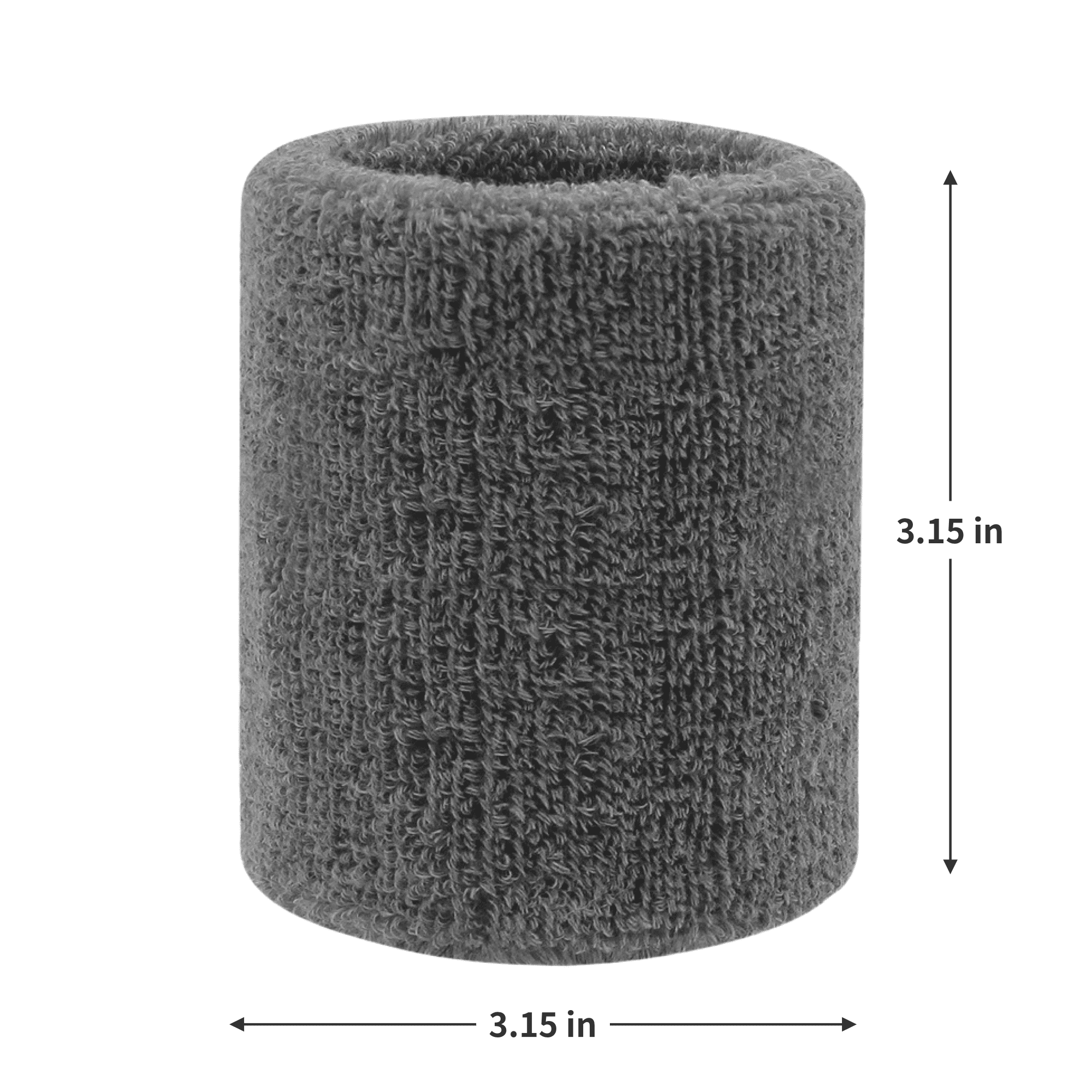 Promotional Breathable Sports Terry Wristband 5