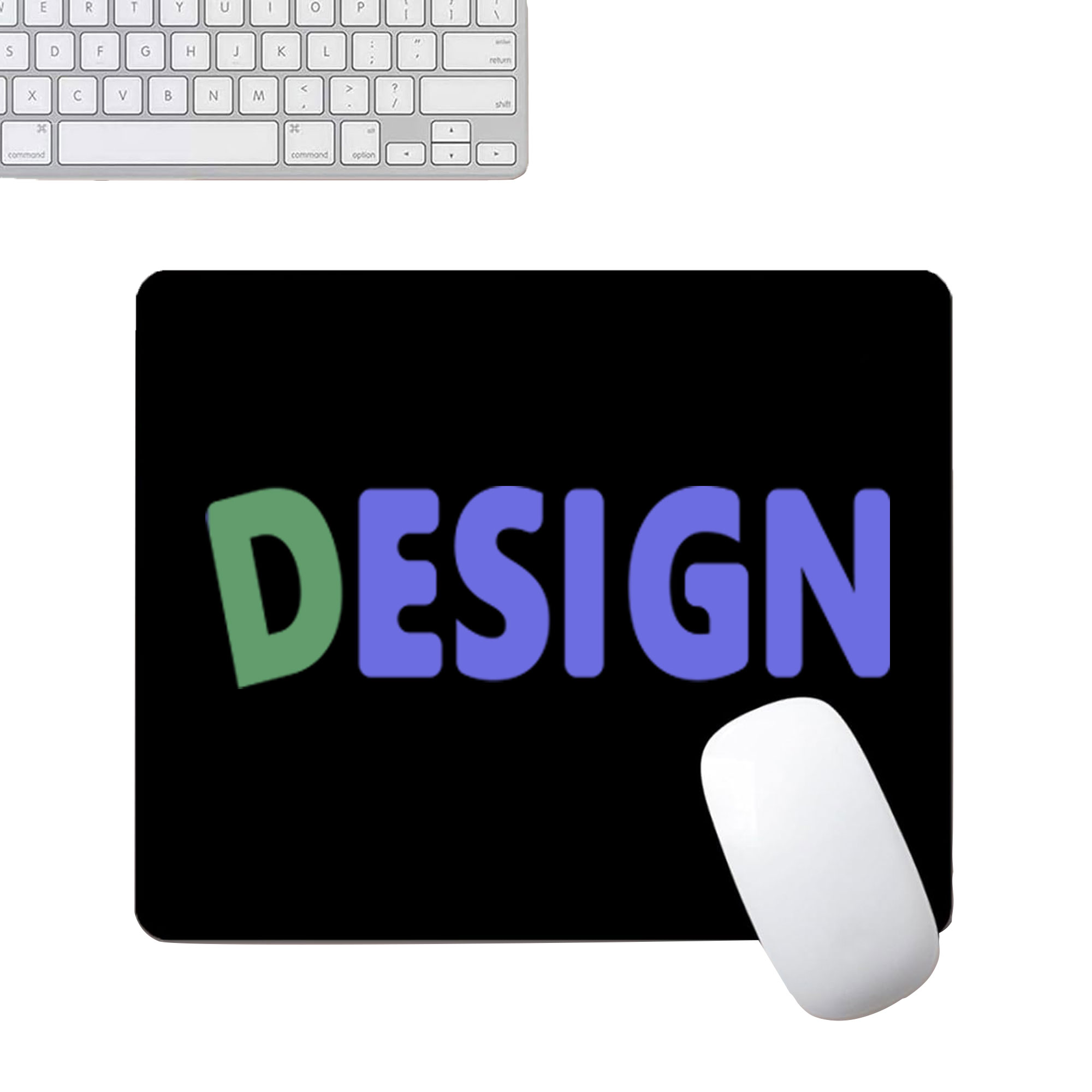 Personalized Premium-Textured Non-Slip Rubber Base Mouse Mat