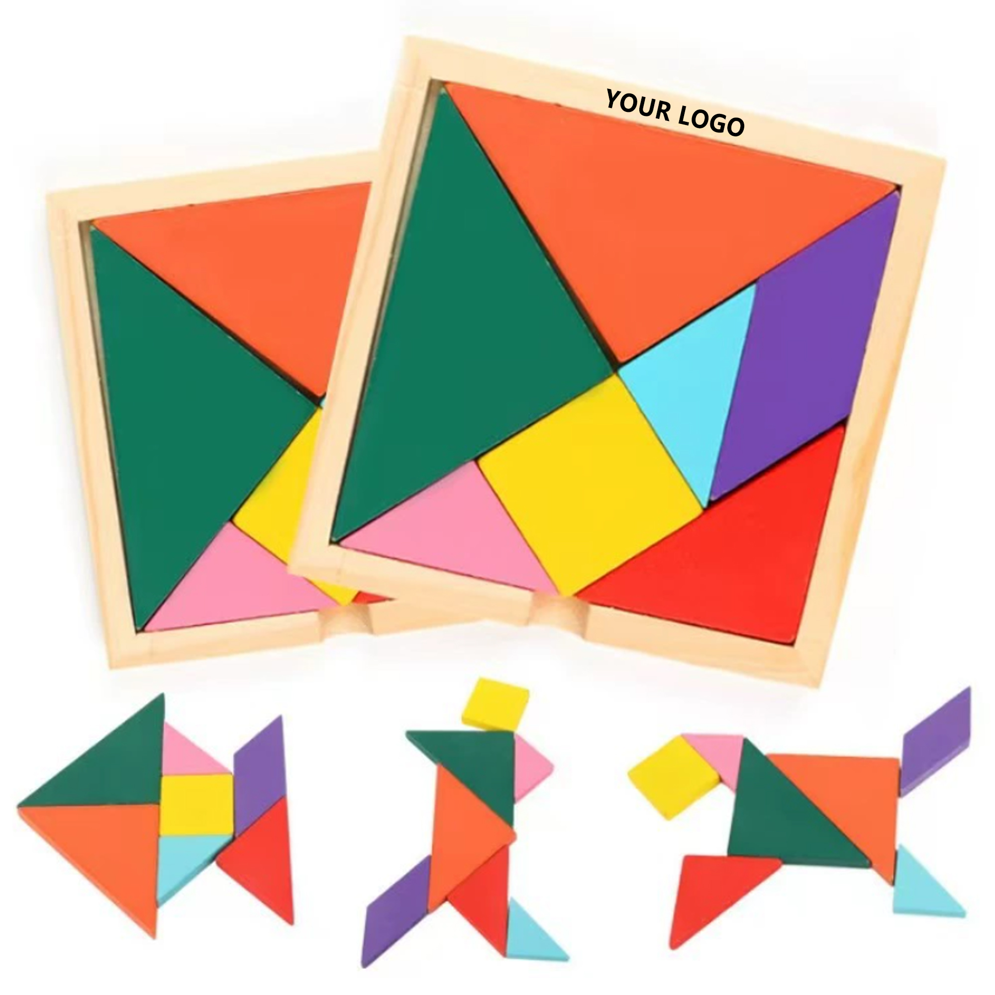 Wooden Tangram Toys 3