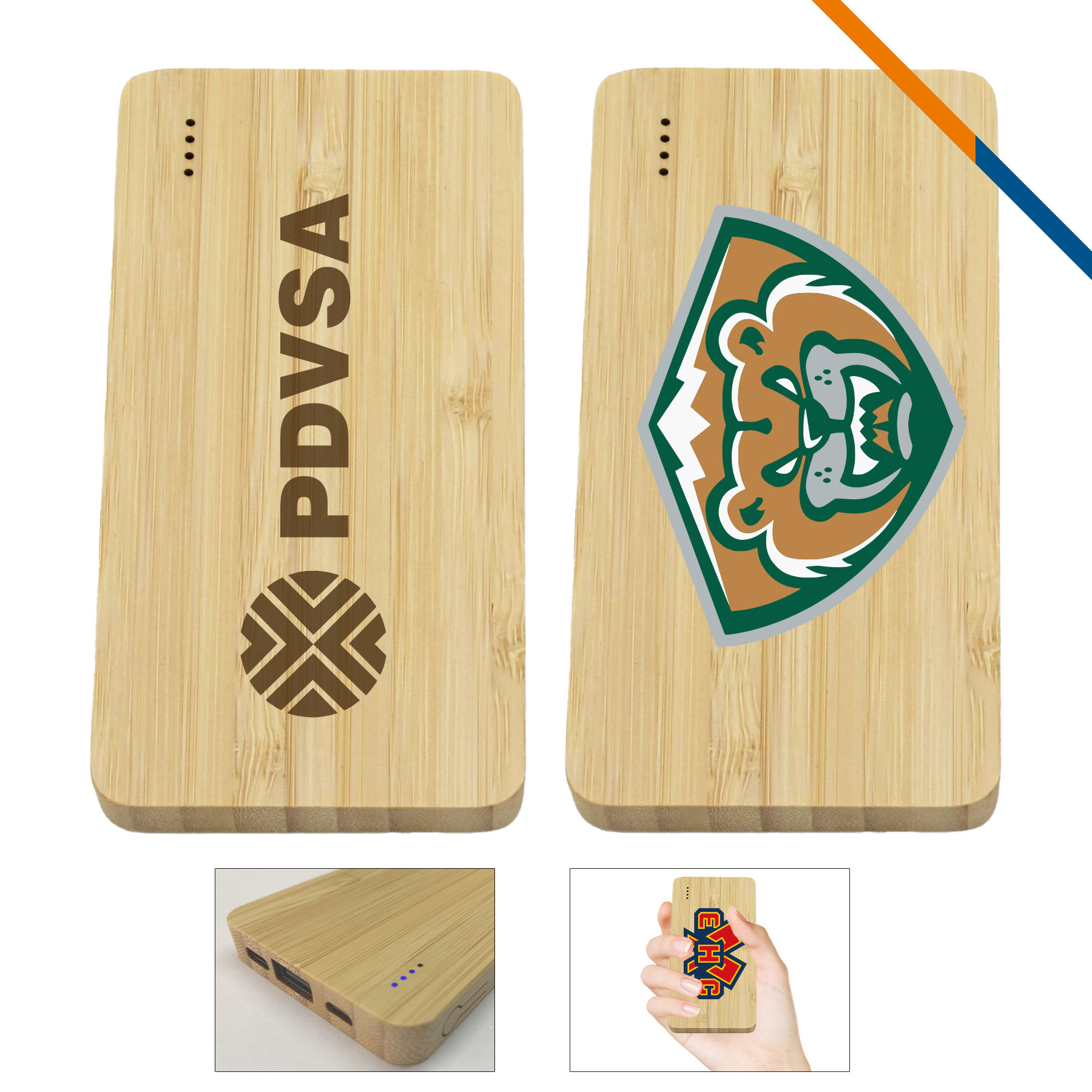 Litia Wooden Power Bank