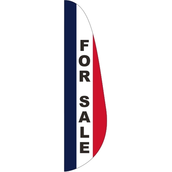 3' x 15' Message Feather Flag - For
